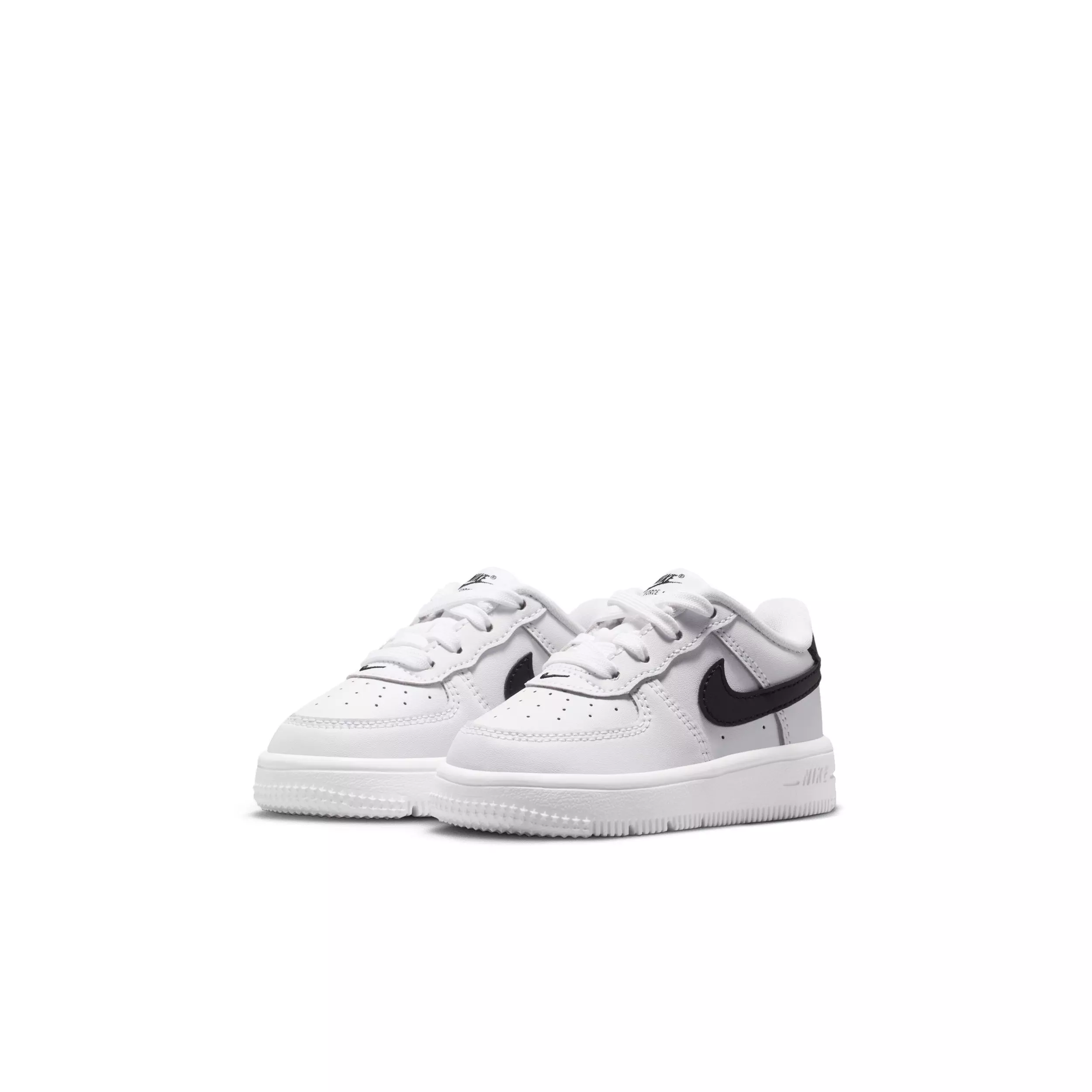 Nike Force 1 Low "White/Black" Infant Boys' Shoe - WHITE/BLACK