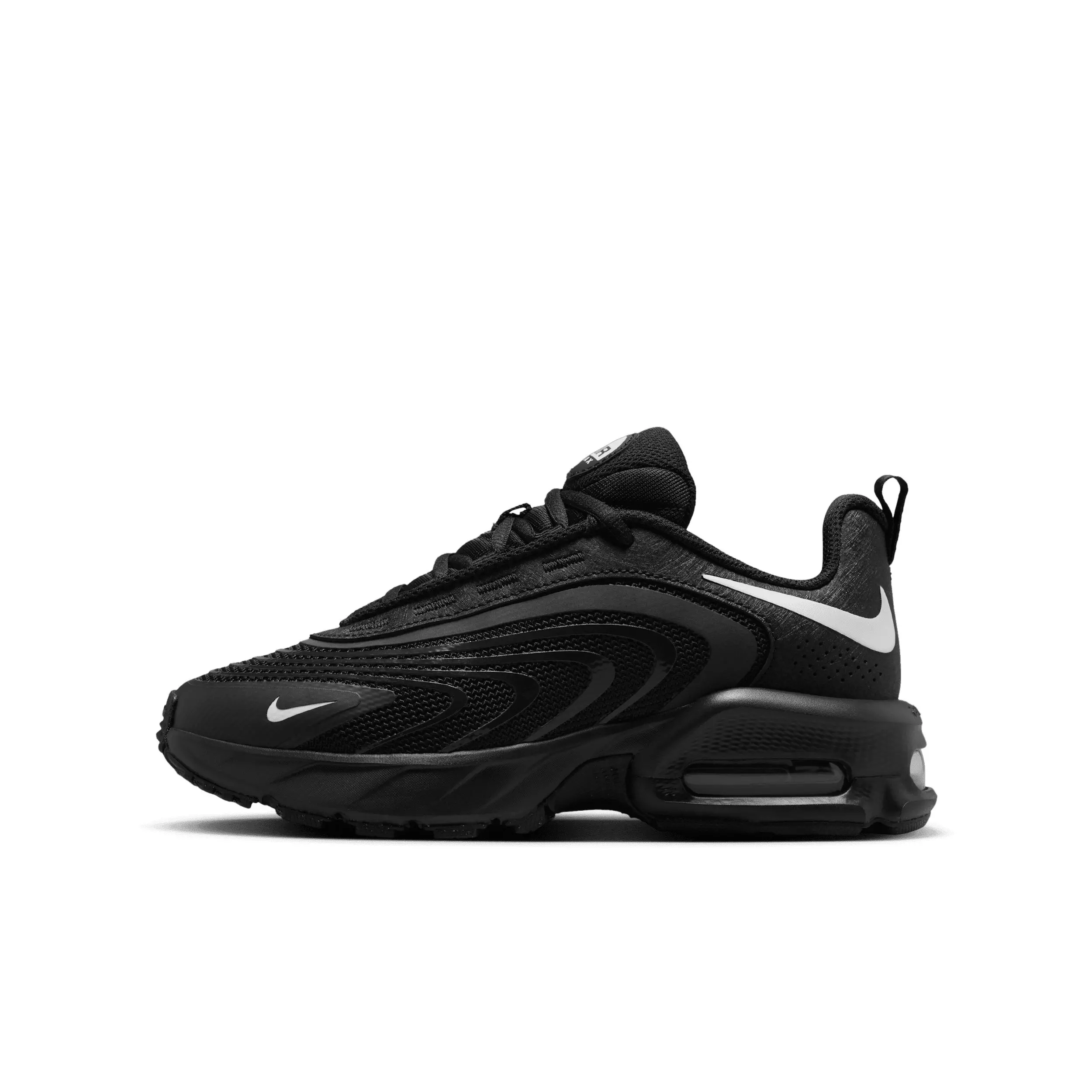 Nike Air Max Fire "Black/White" Grade School Boys' Shoe - BLACK/WHITE