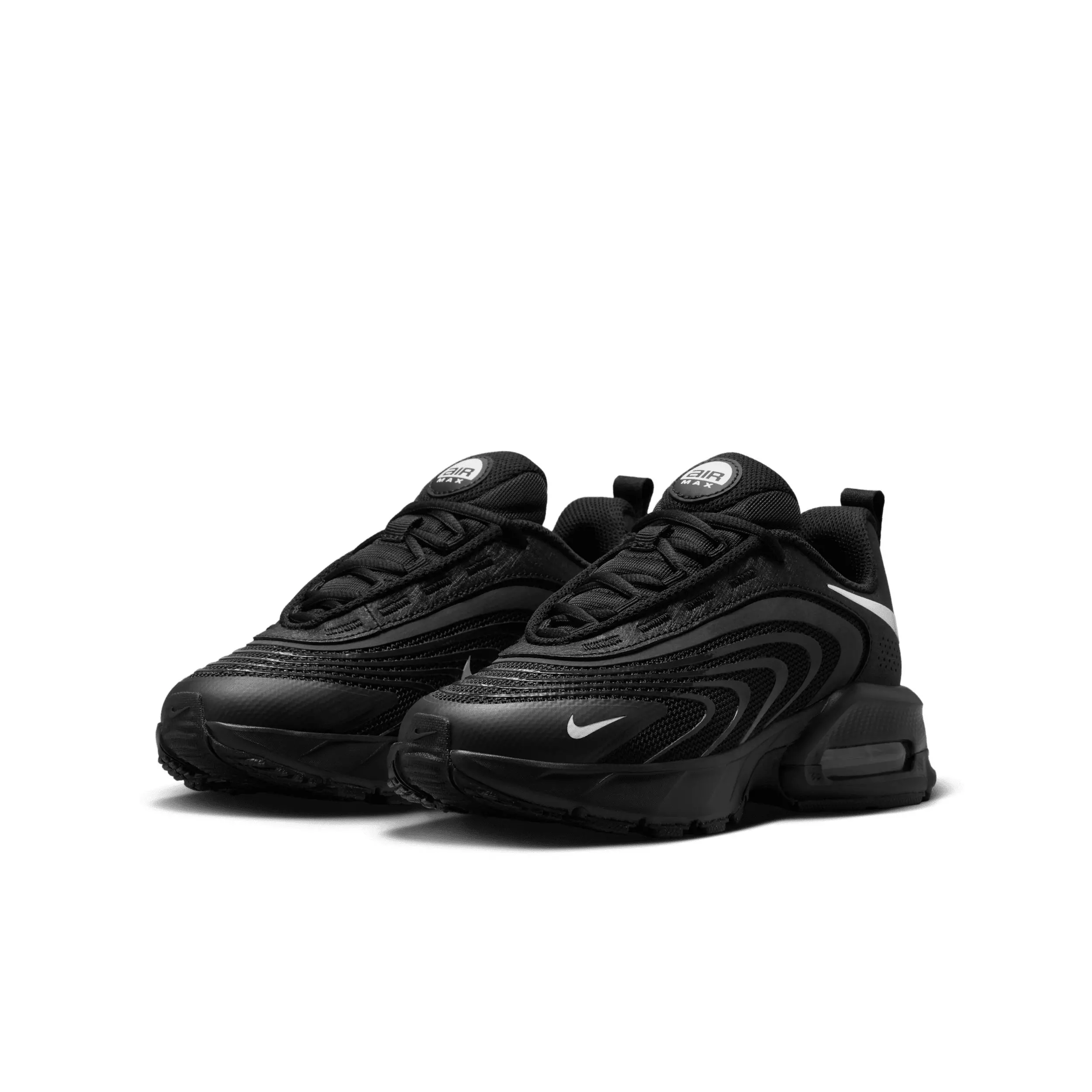 Nike Air Max Fire "Black/White" Grade School Boys' Shoe - BLACK/WHITE