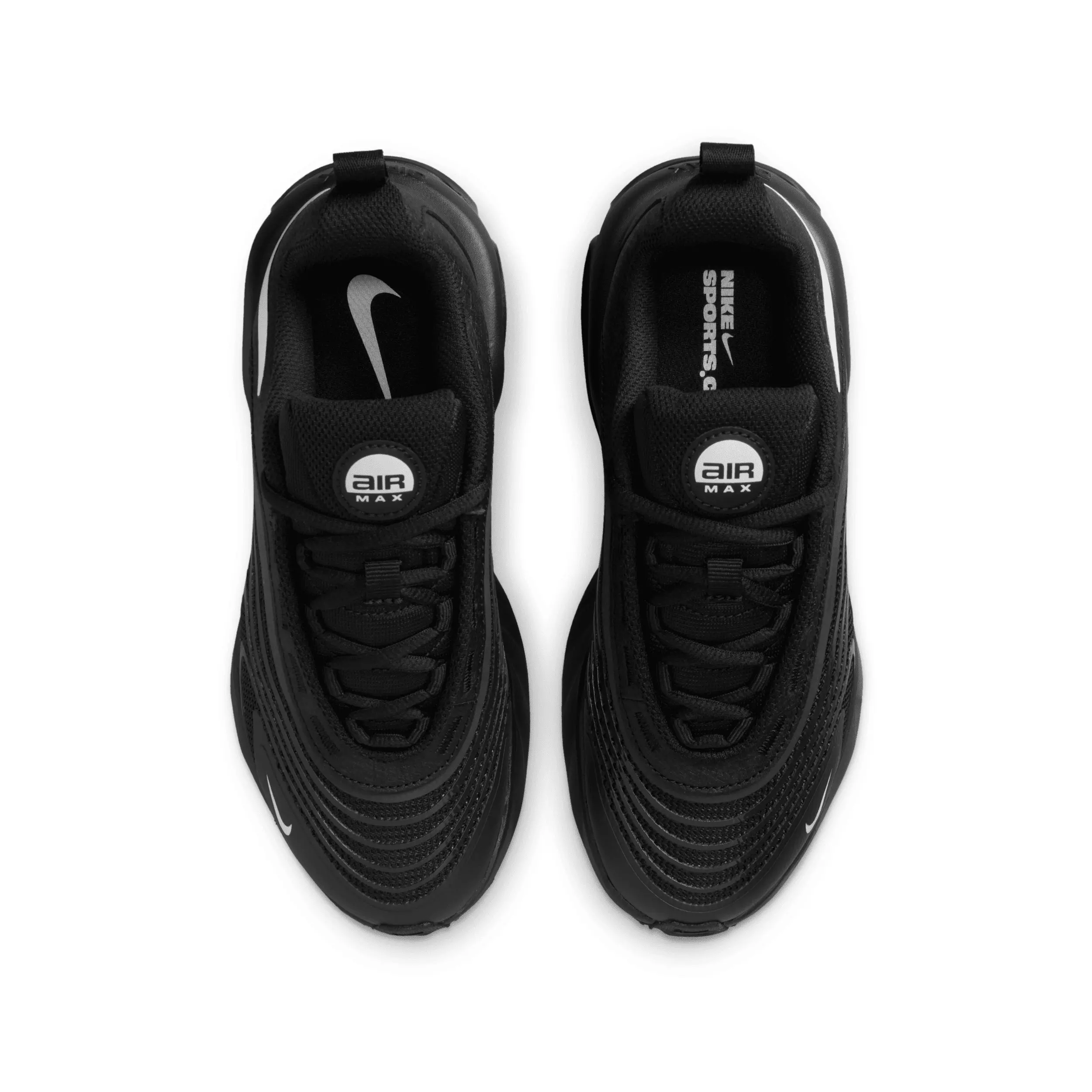 Nike Air Max Fire "Black/White" Grade School Boys' Shoe - BLACK/WHITE