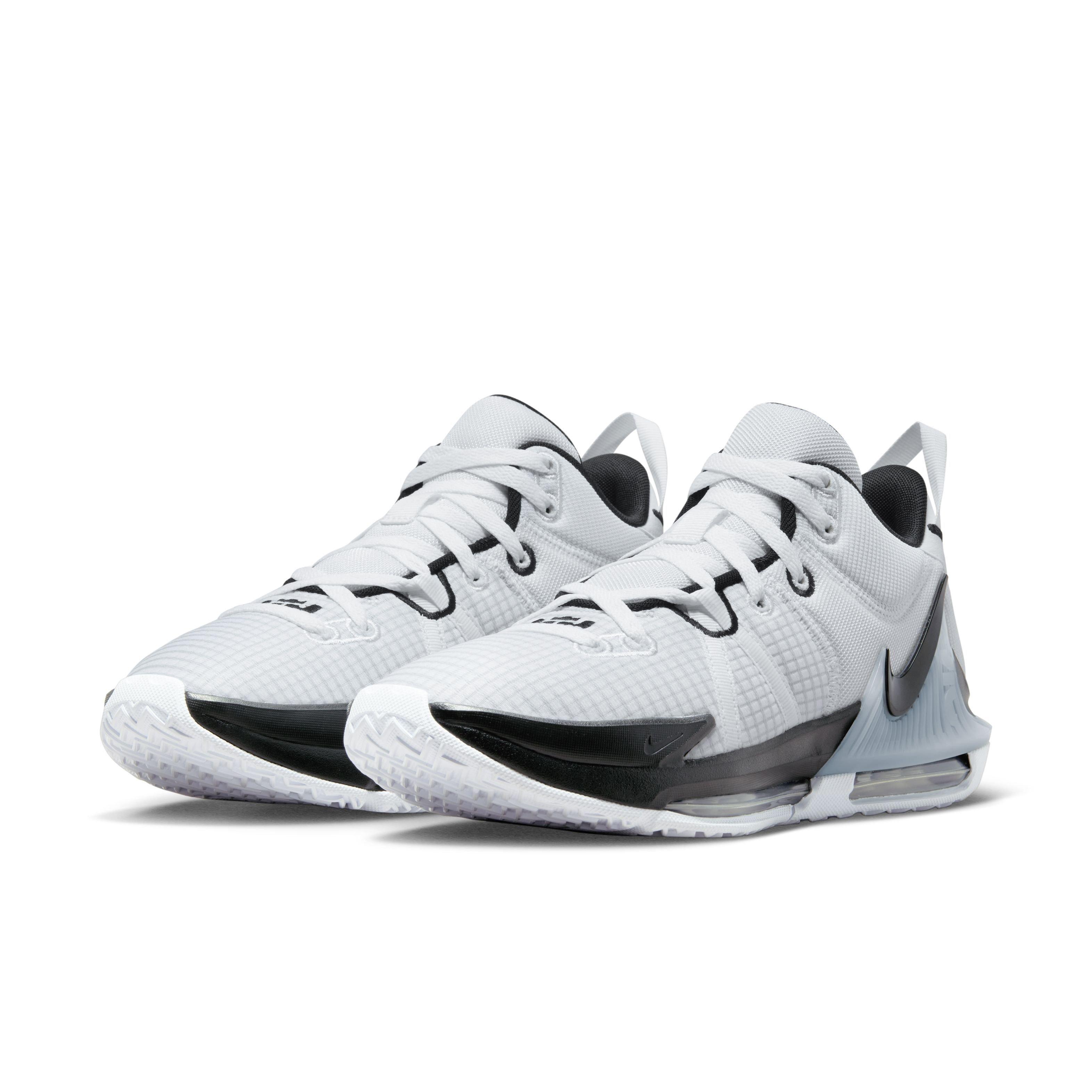 Lebrons white and outlet black