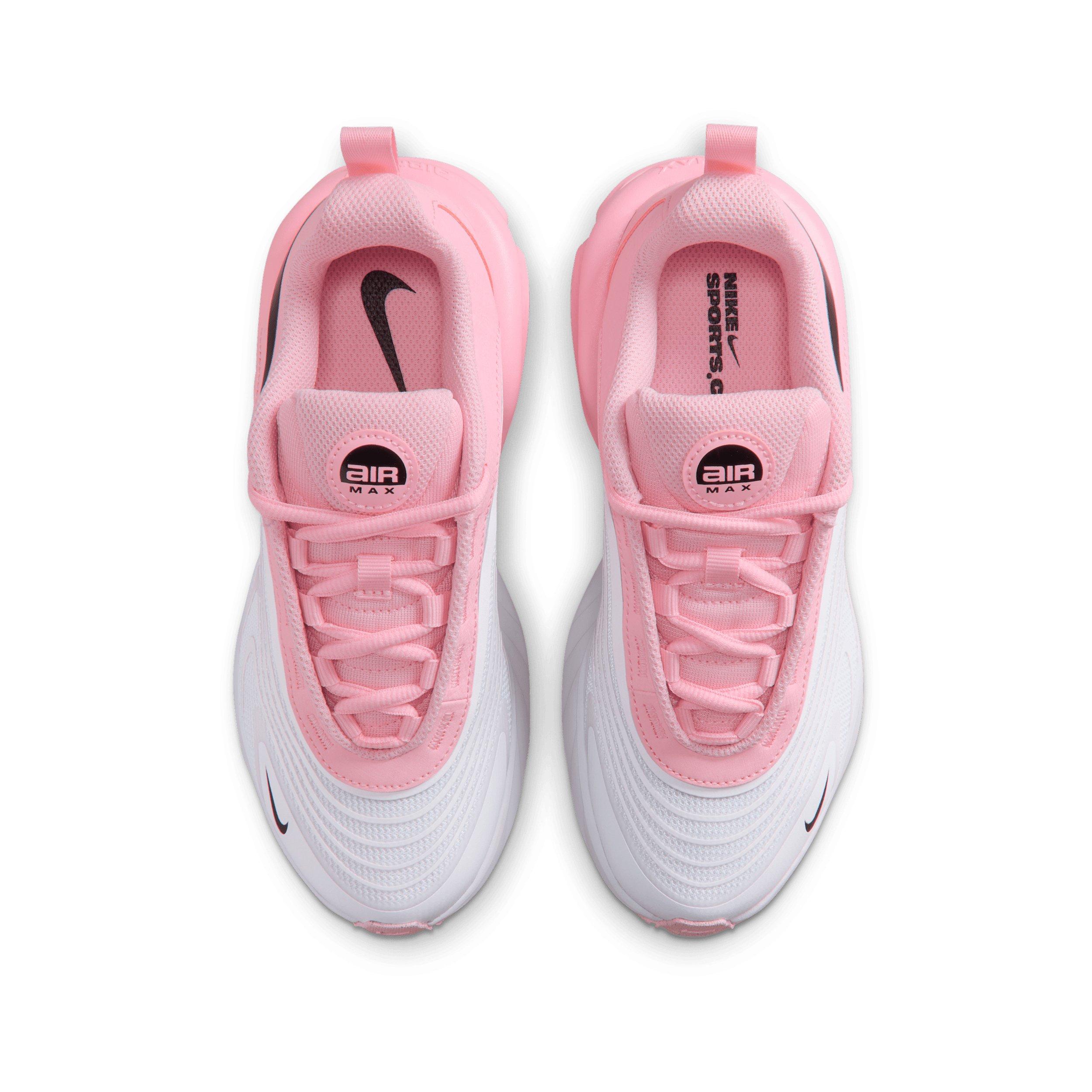 Nike Air Max Fire Grade School Boys' "White/Medium Soft Pink/Black" Shoe