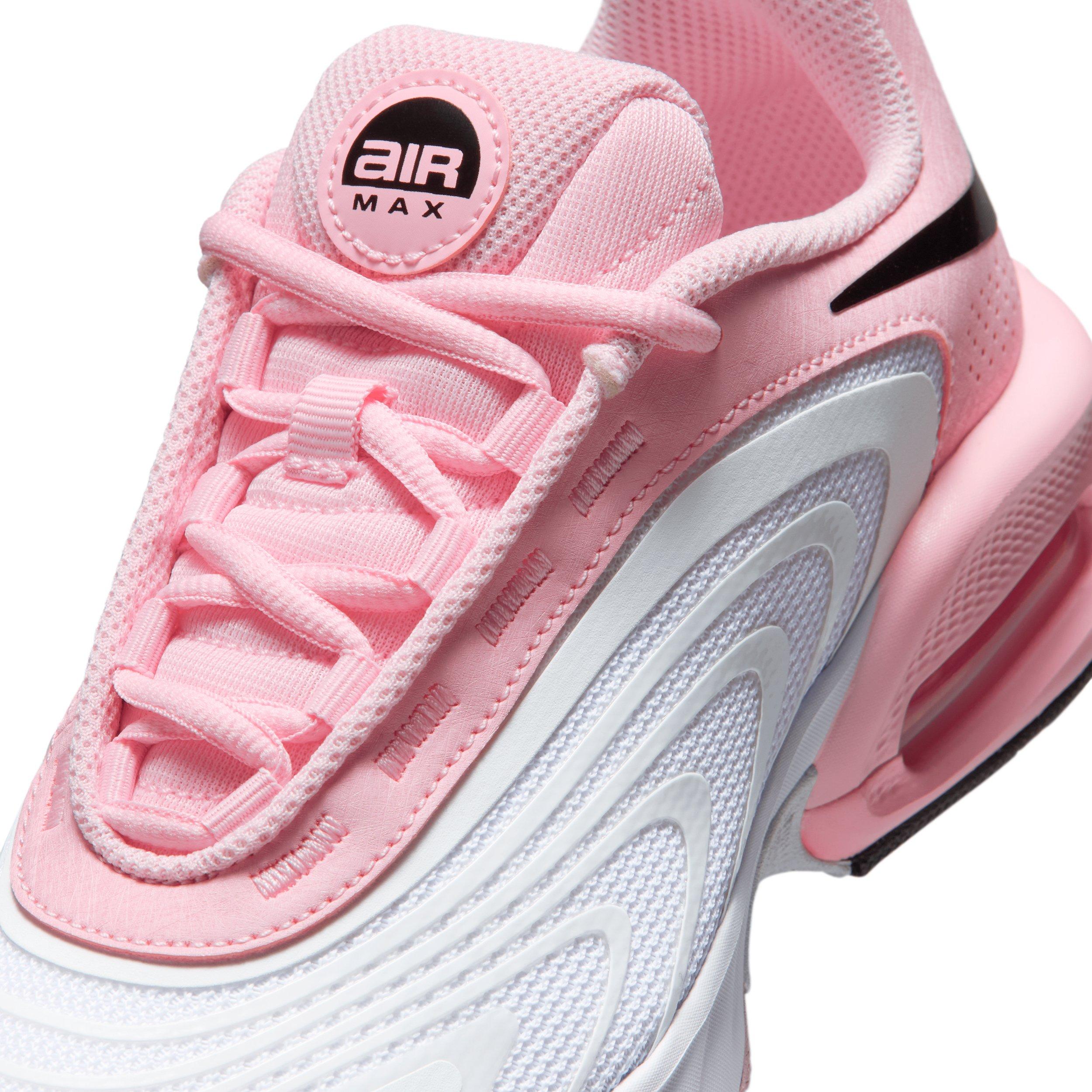 Nike Air Max Fire Grade School Boys' "White/Medium Soft Pink/Black" Shoe
