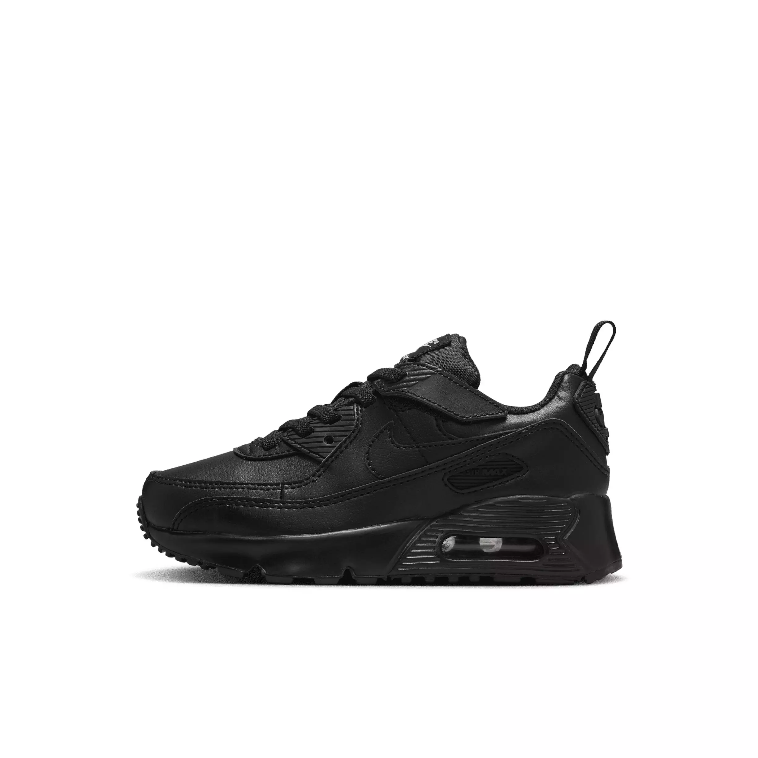Nike Air Max 90 EasyOn "Black/Black/White/Black" Preschool Boys' Shoe - BLACK/BLACK/WHITE/BLACK