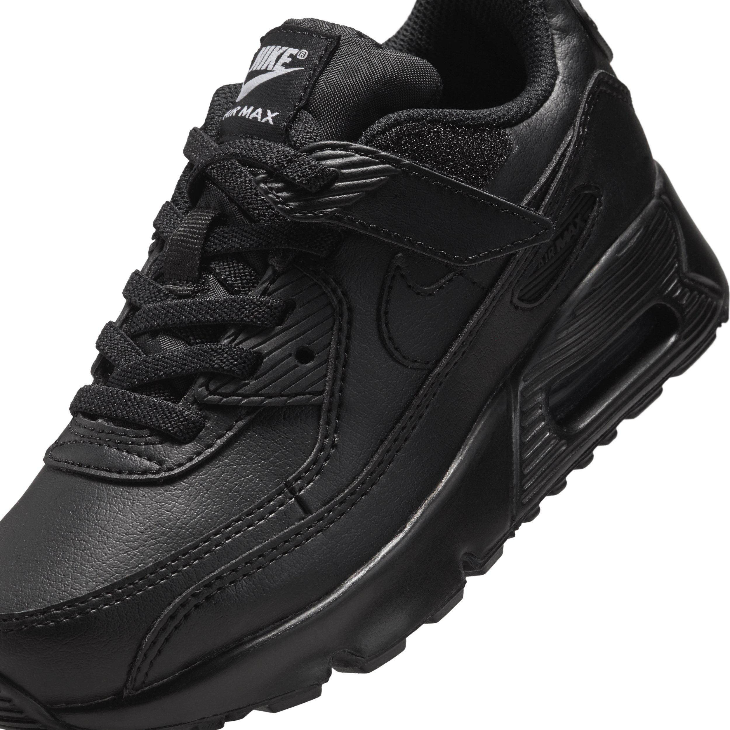 Nike Air Max 90 EasyOn Preschool Boys' "Black/Black/White/Black" Shoe