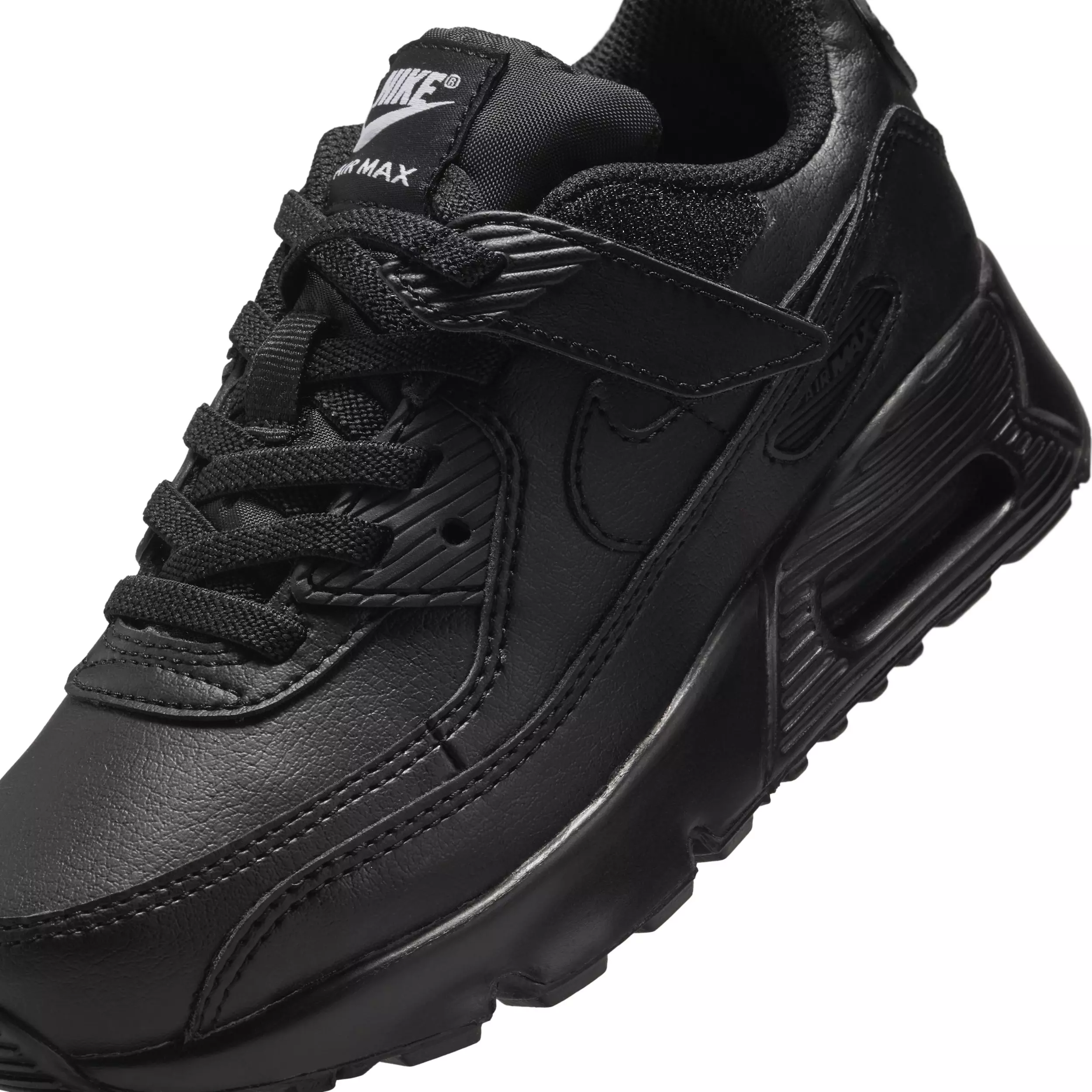 Nike Air Max 90 EasyOn "Black/Black/White/Black" Preschool Boys' Shoe - BLACK/BLACK/WHITE/BLACK