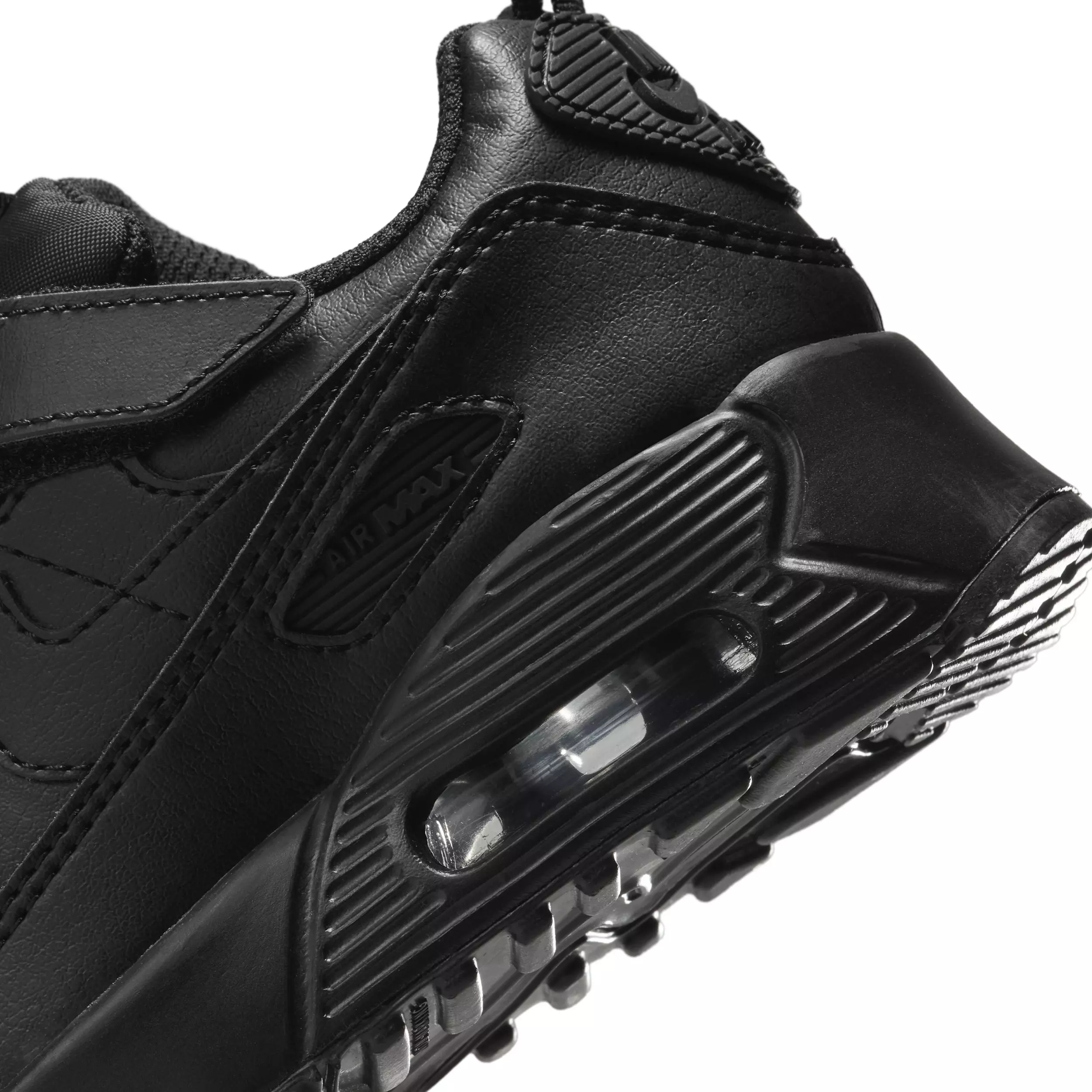 Nike Air Max 90 EasyOn "Black/Black/White/Black" Preschool Boys' Shoe - BLACK/BLACK/WHITE/BLACK
