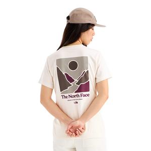 The North Face Women's Monte Reg Short-Sleeve Graphic Tee - White - WHITE