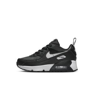 Nike Air Max 90 EasyOn "Black/Black/White" Preschool Boys' Shoe