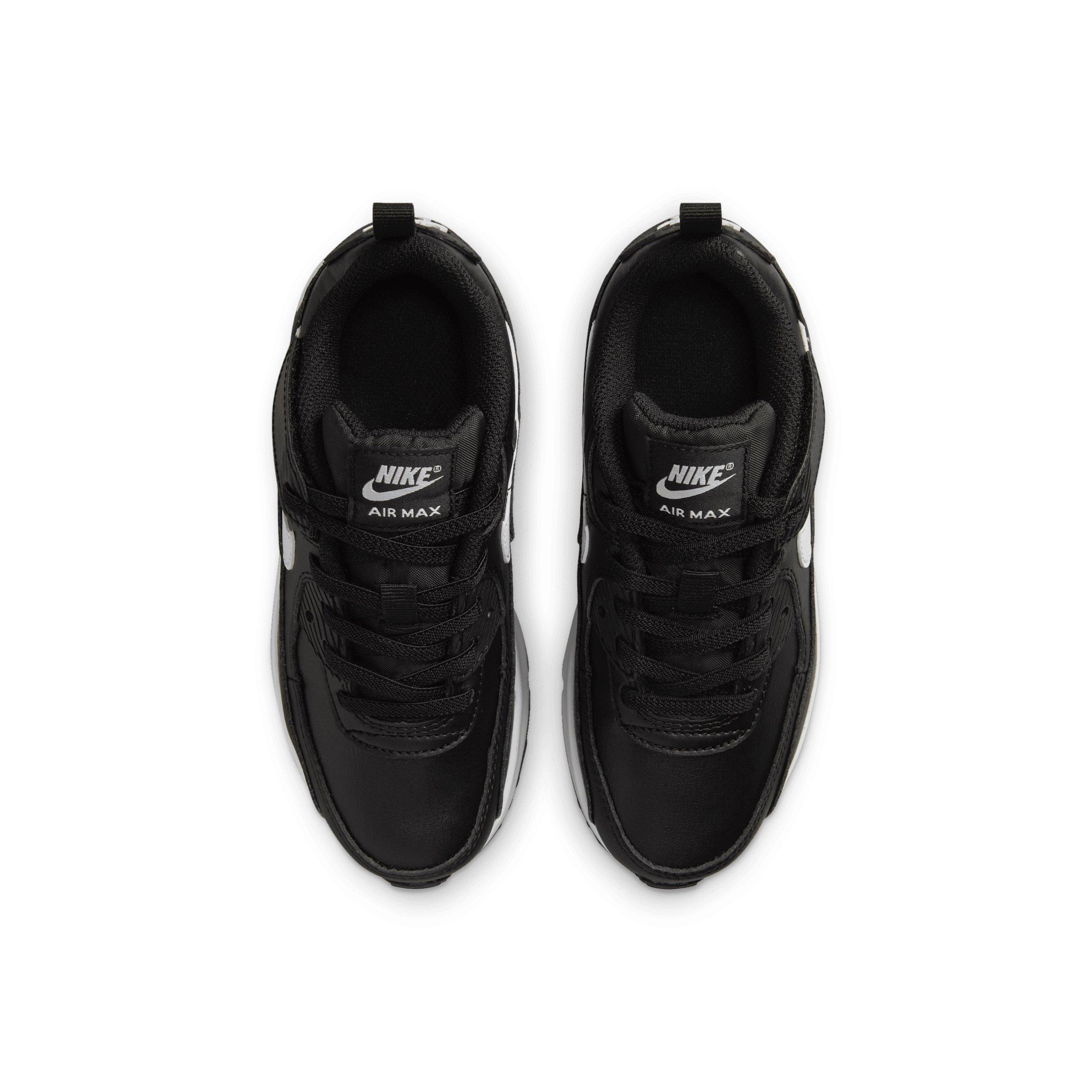 Nike Air Max 90 EasyOn Preschool Boys' "Black/Black/White" Shoe