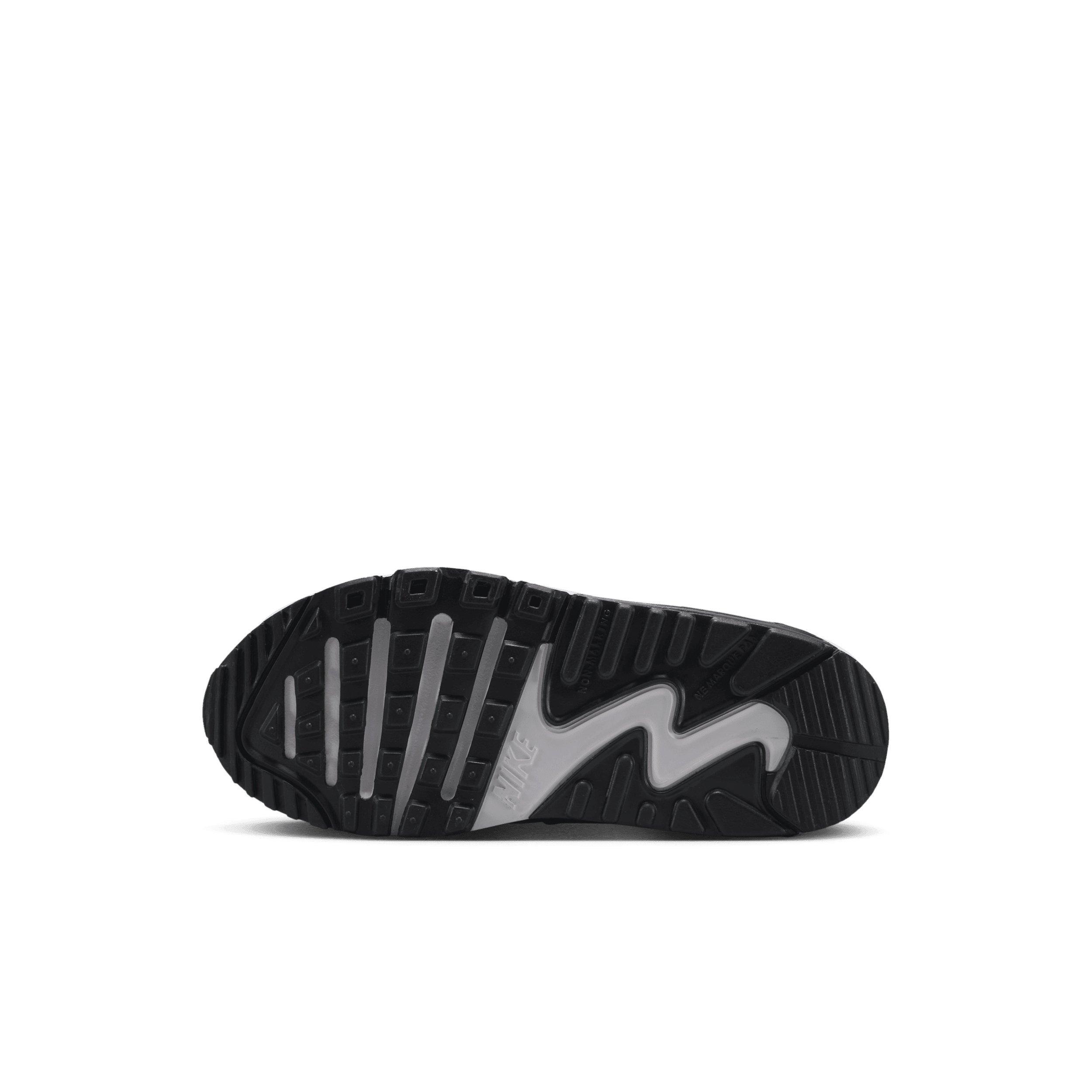 Nike Air Max 90 EasyOn Preschool Boys' "Black/Black/White" Shoe