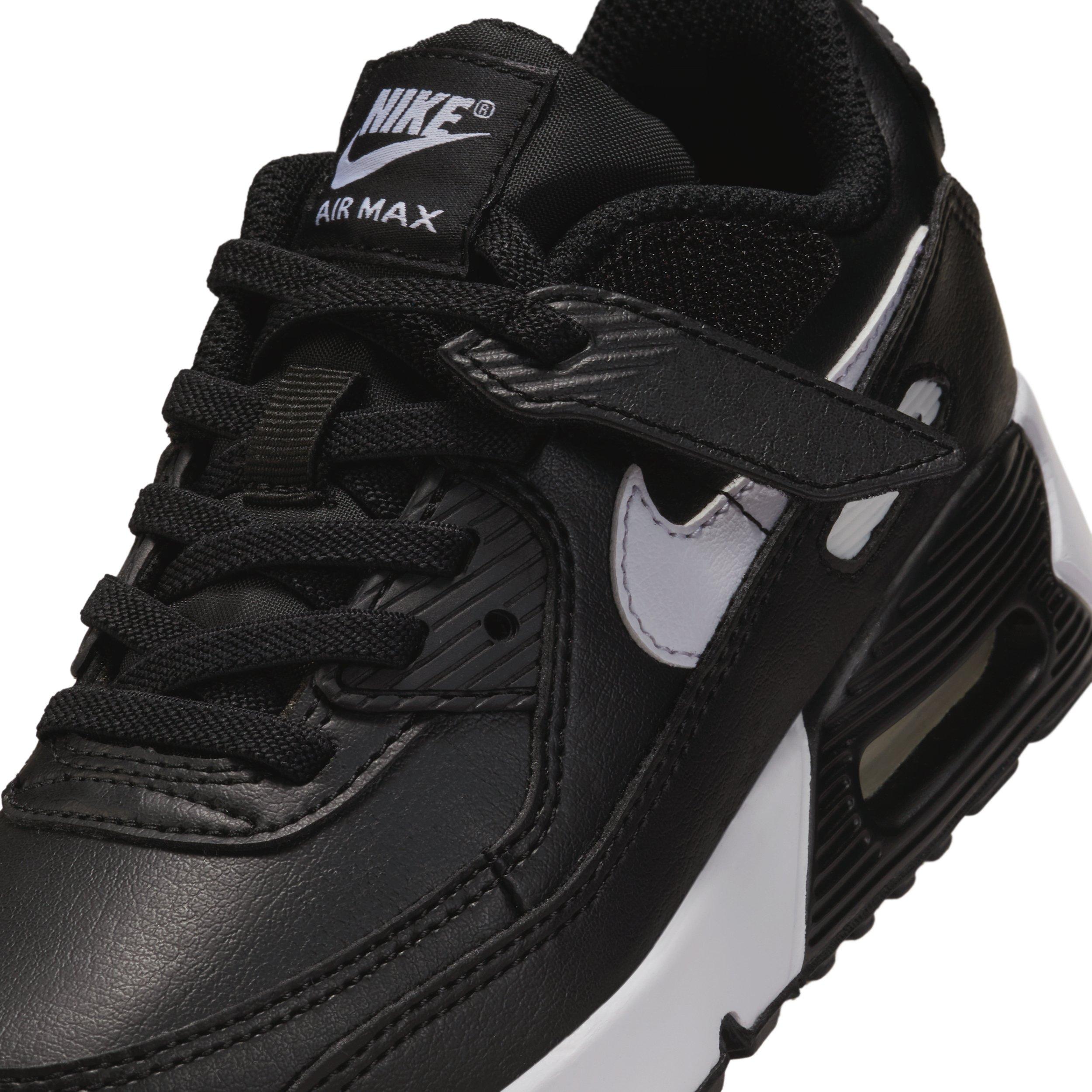 Nike Air Max 90 EasyOn Preschool Boys' "Black/Black/White" Shoe