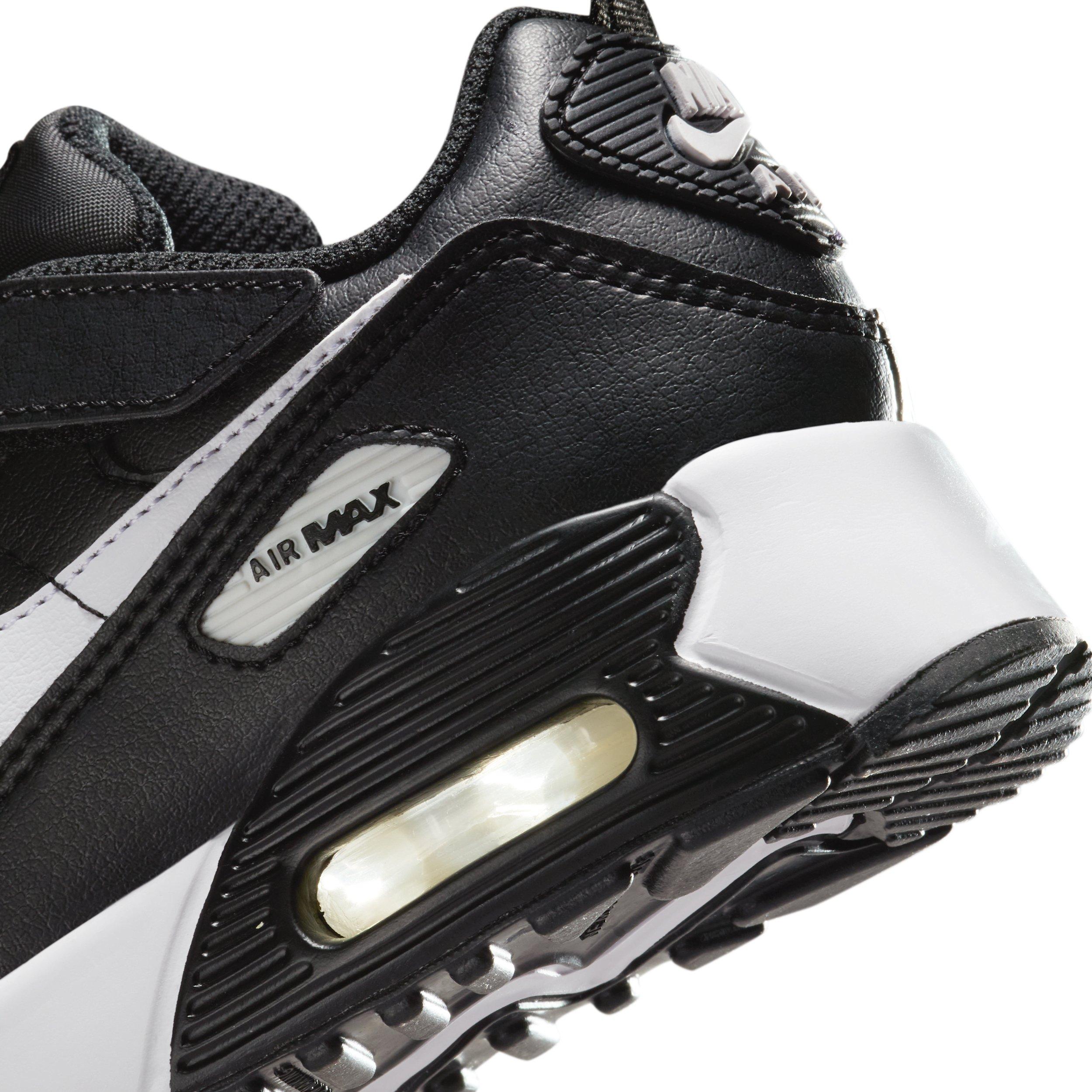 Nike Air Max 90 EasyOn Preschool Boys' "Black/Black/White" Shoe