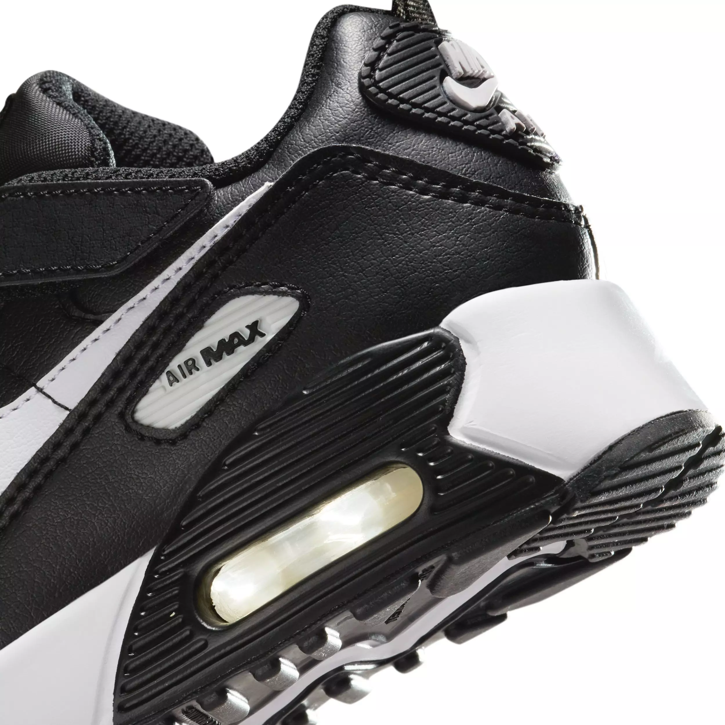 Nike Air Max 90 EasyOn "Black/Black/White" Preschool Boys' Shoe - BLACK/BLACK/WHITE