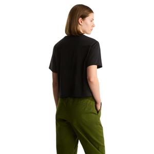 The North Face Women's Evolution Simple Dome Cropped Relaxed T-Shirt - Black - BLACK