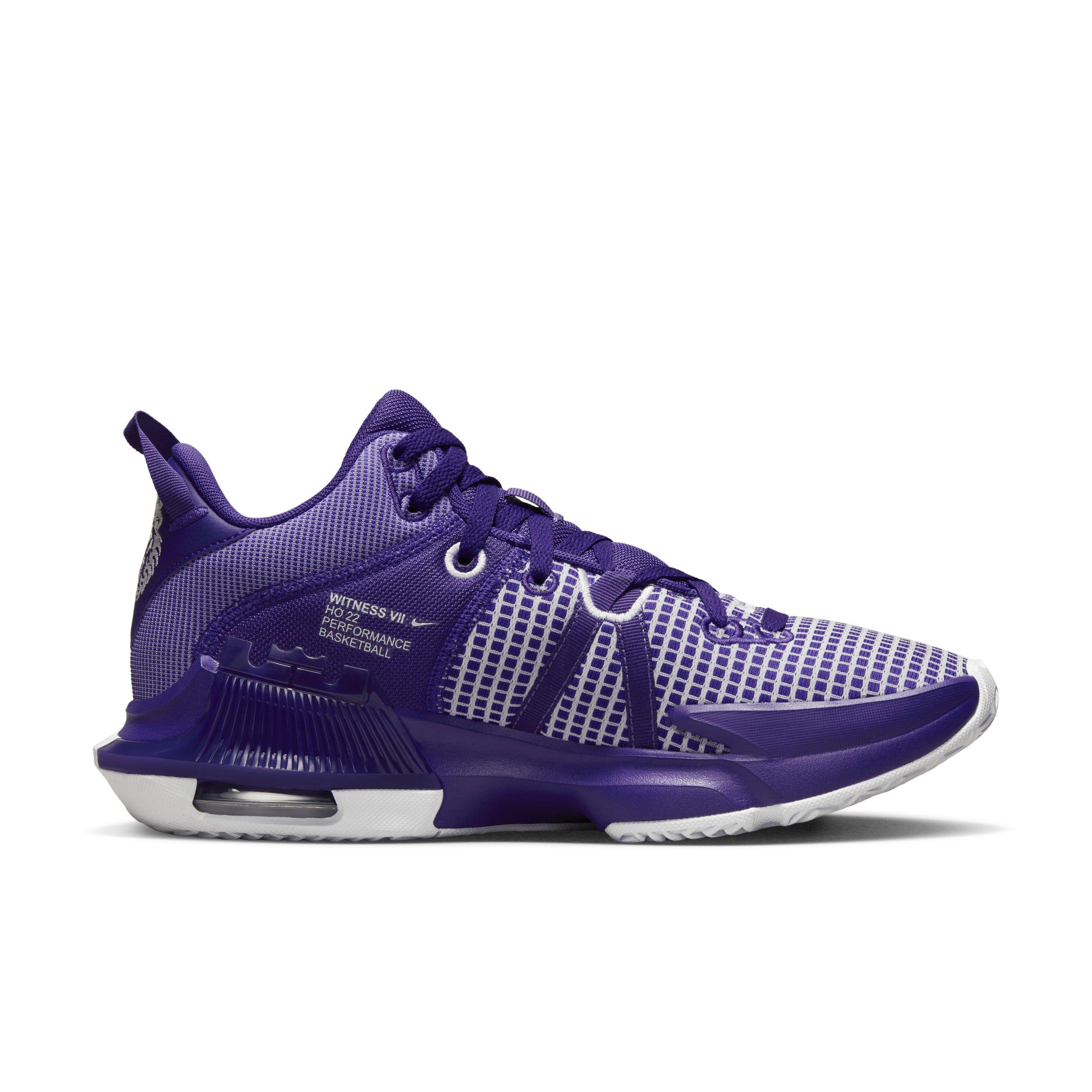 Purple basketball shoes online