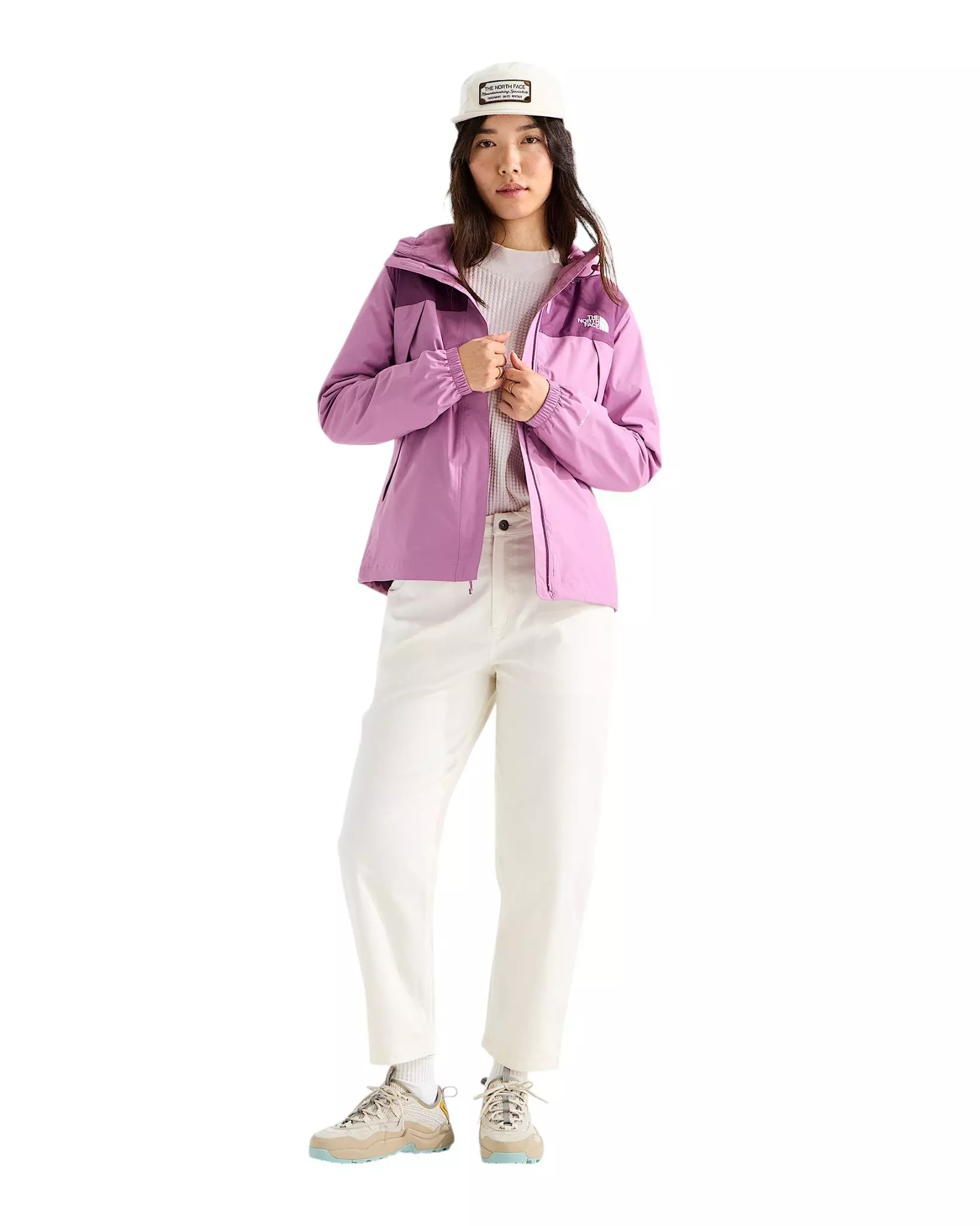 The North Face Women's Antora Rain Jacket - Purple - PURPLE