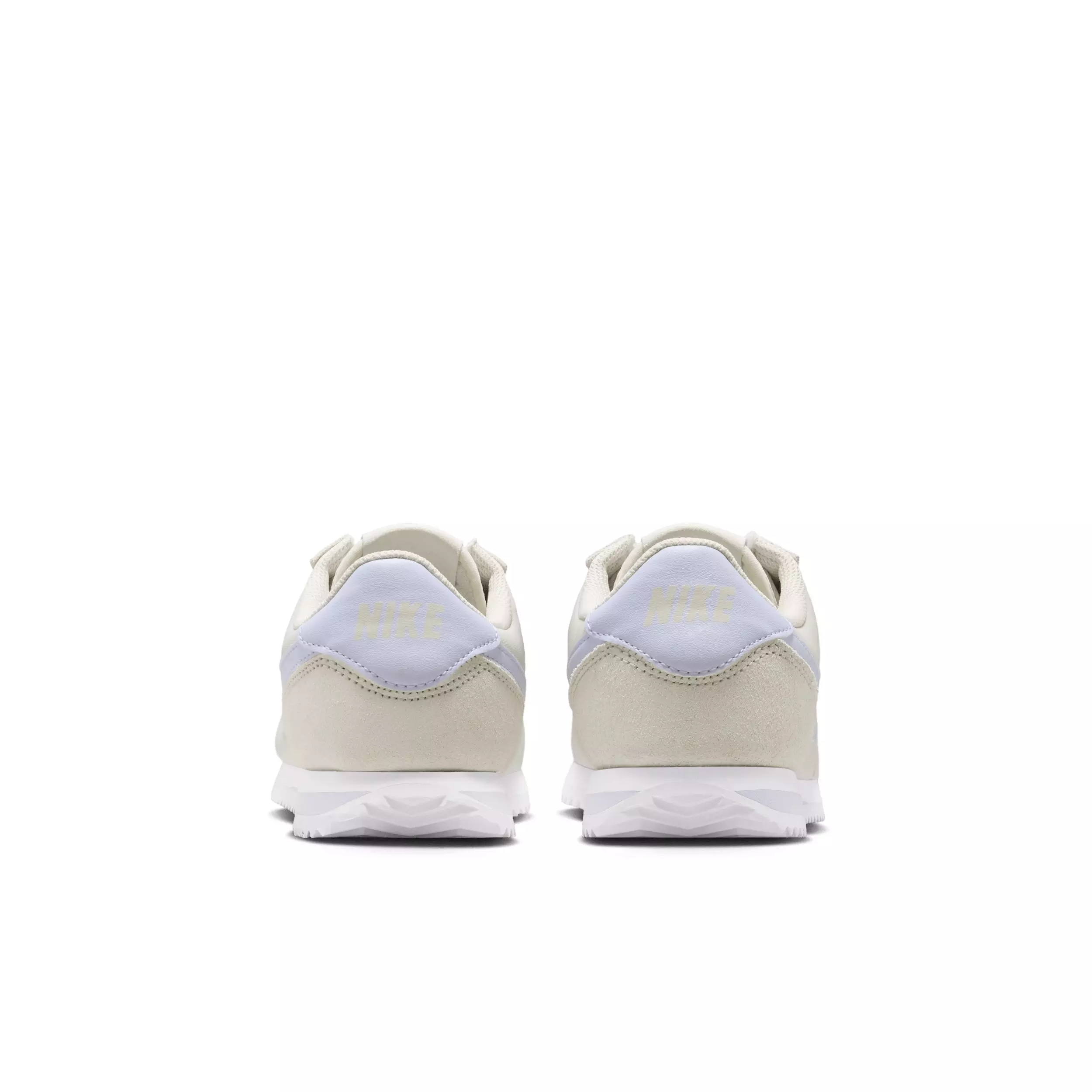 Nike Cortez Textile "Light Bone/White/White/Ghost" Grade School Boys' Shoe - LT BONE/WHITE/WHITE/GHOST
