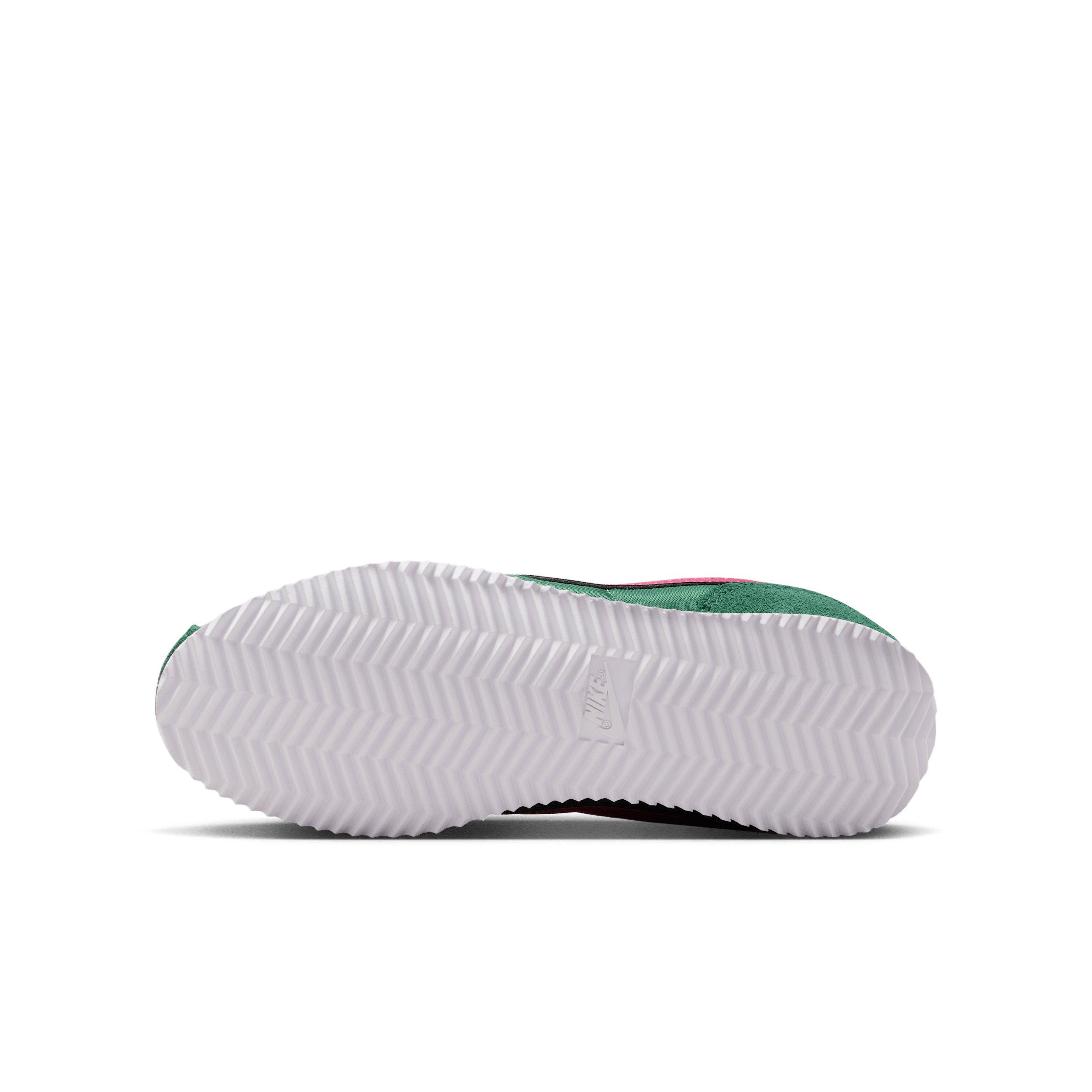 Nike Cortez Textile Grade School Boys' "Gorge Green/White/Wild Cherry" Shoe