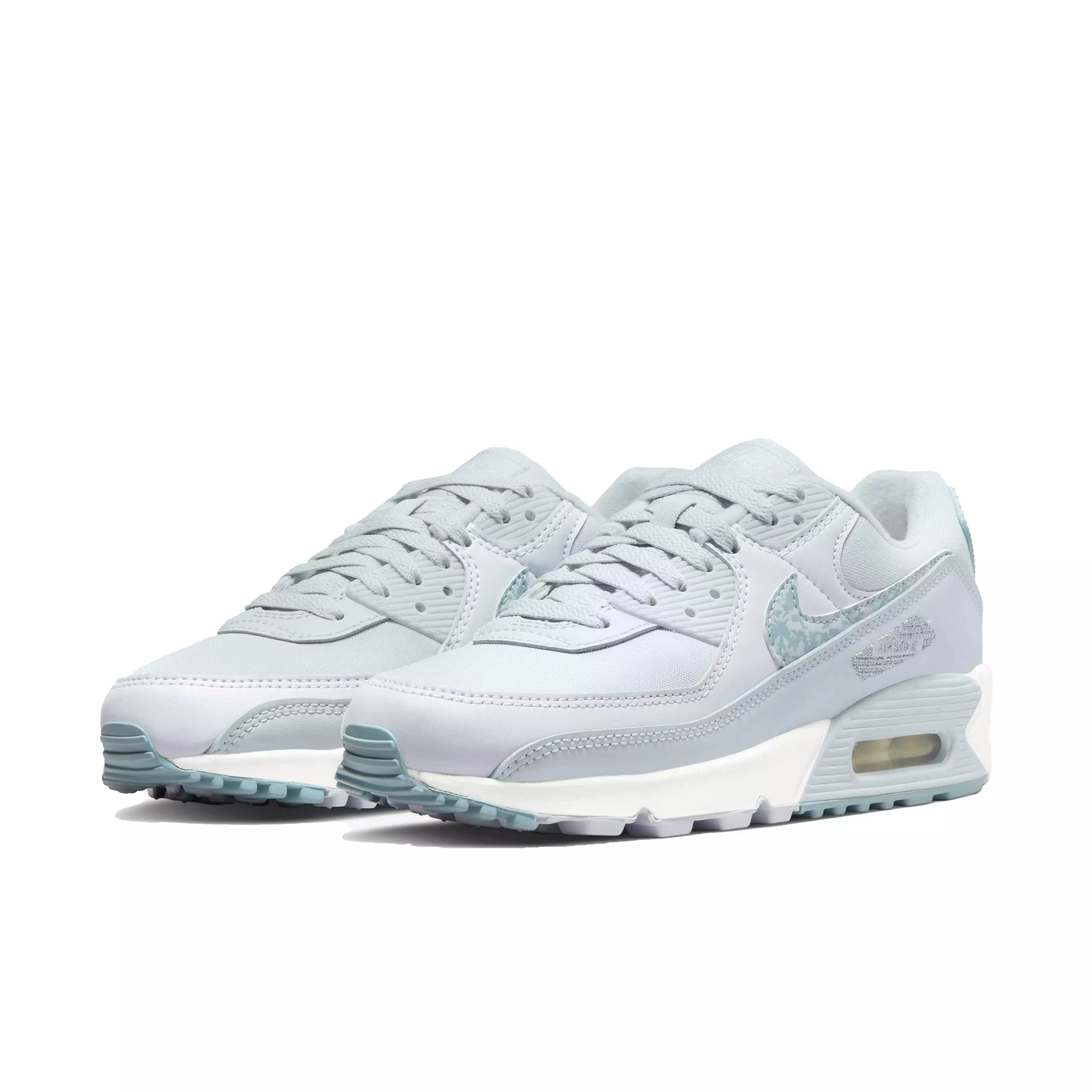 Nike Air Max 90 "Aura/Ocean Cube/Summit White" Women's Shoe - BLUE