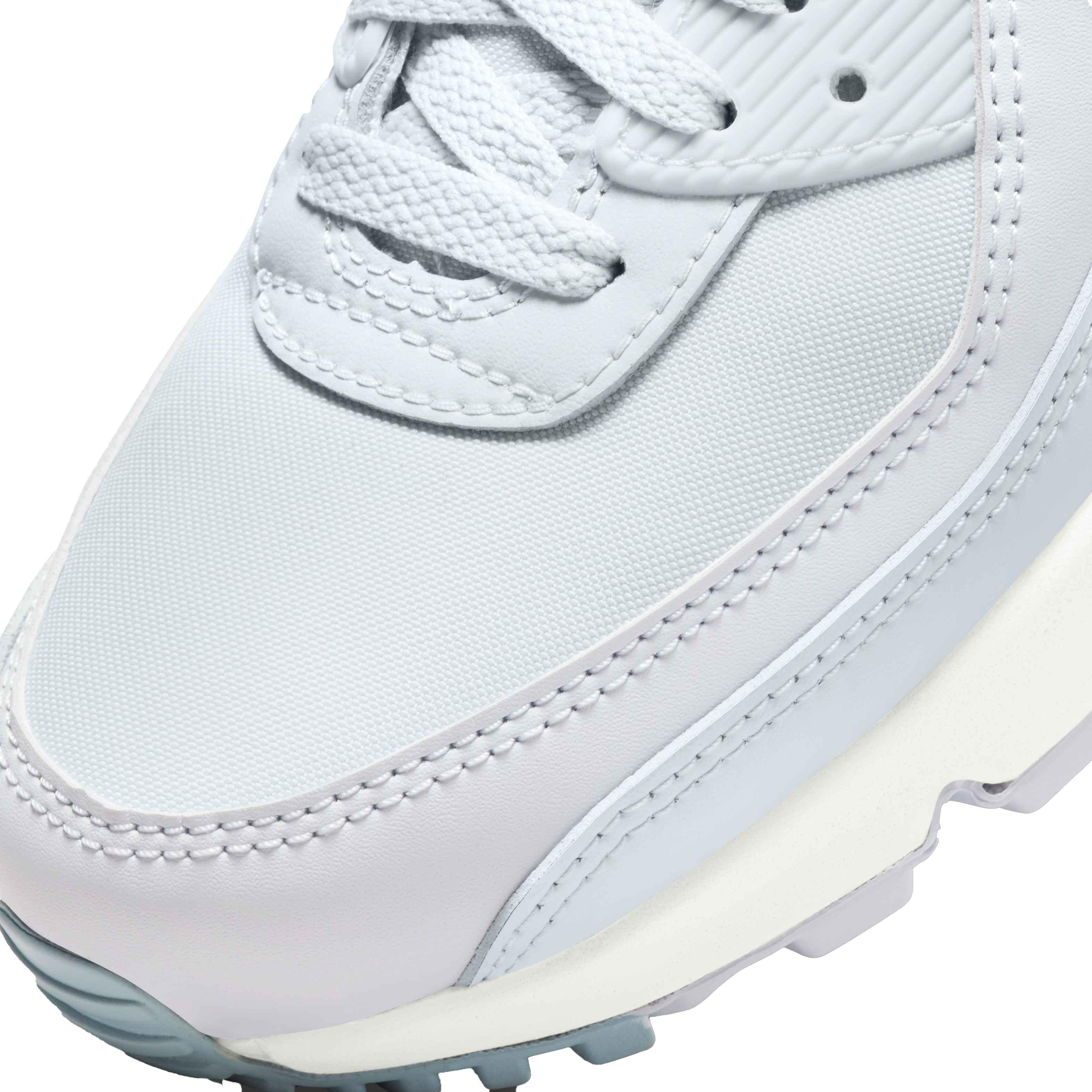 Nike Air Max 90 "Aura/Ocean Cube/Summit White" Women's Shoe - BLUE Thumbnail View 4