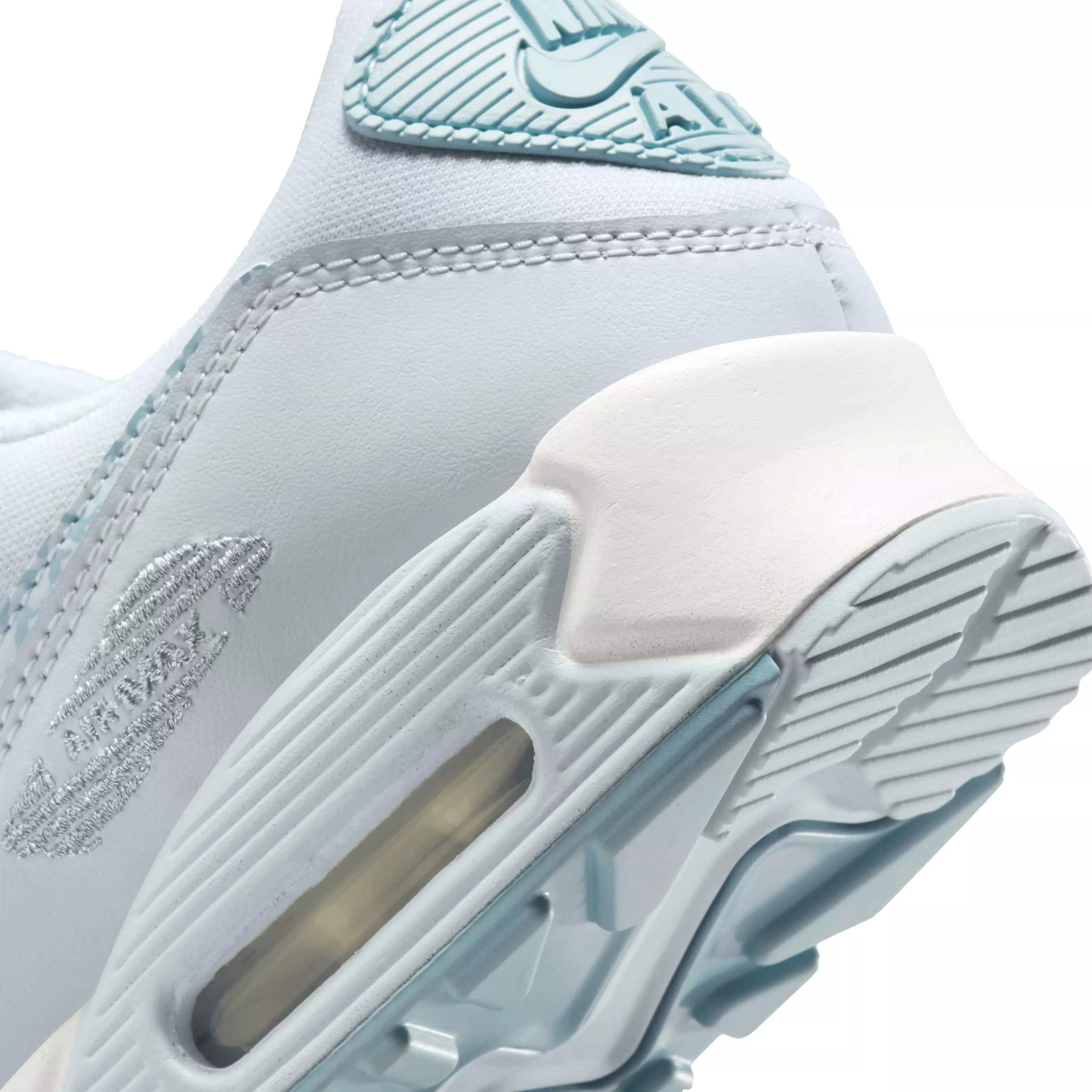 Nike Air Max 90 "Aura/Ocean Cube/Summit White" Women's Shoe - BLUE