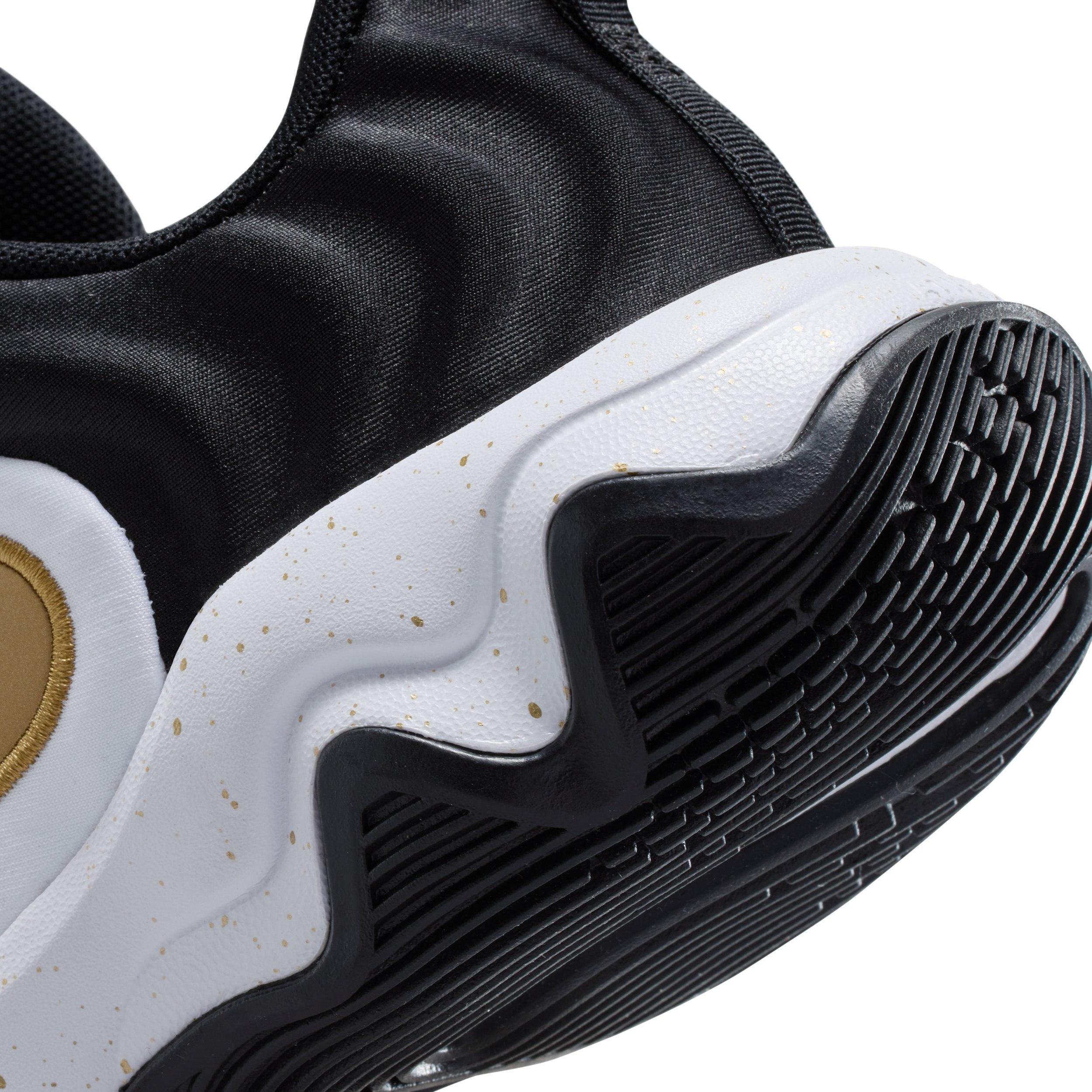 Nike Giannis Immortality 4 Grade School Boys' "Black/White/Metallic Gold" Basketball Shoe