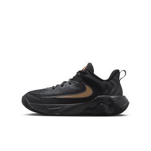 Nike Giannis Immortality 4 "Black/Metallic Gold" Grade School Boys' Basketball Shoe