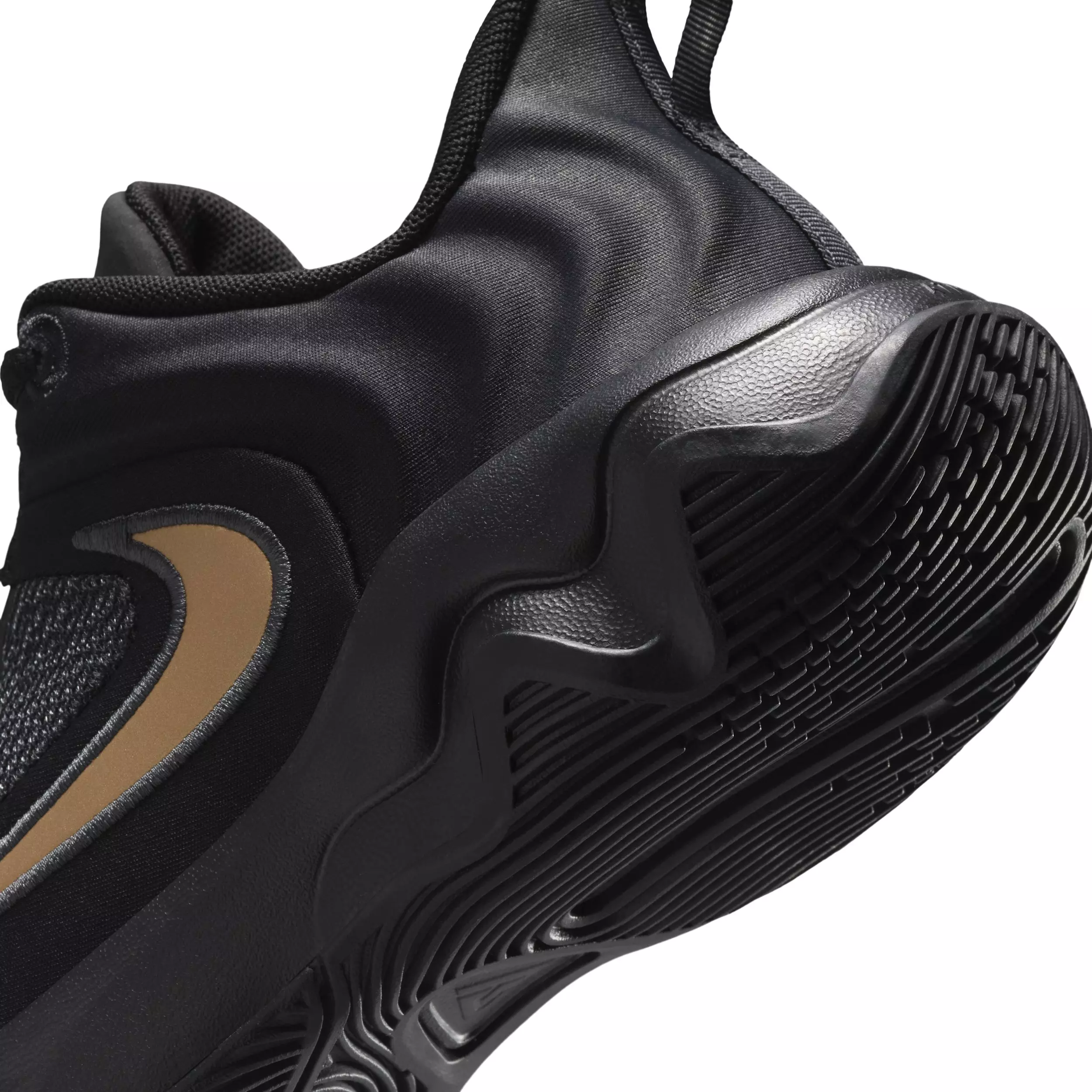 Nike Giannis Immortality 4 "Black/Metallic Gold" Grade School Boys' Basketball Shoe - BLACK/GOLD