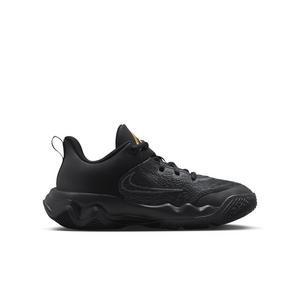 Nike Giannis Immortality 4 "Black/Metallic Gold" Grade School Boys' Basketball Shoe