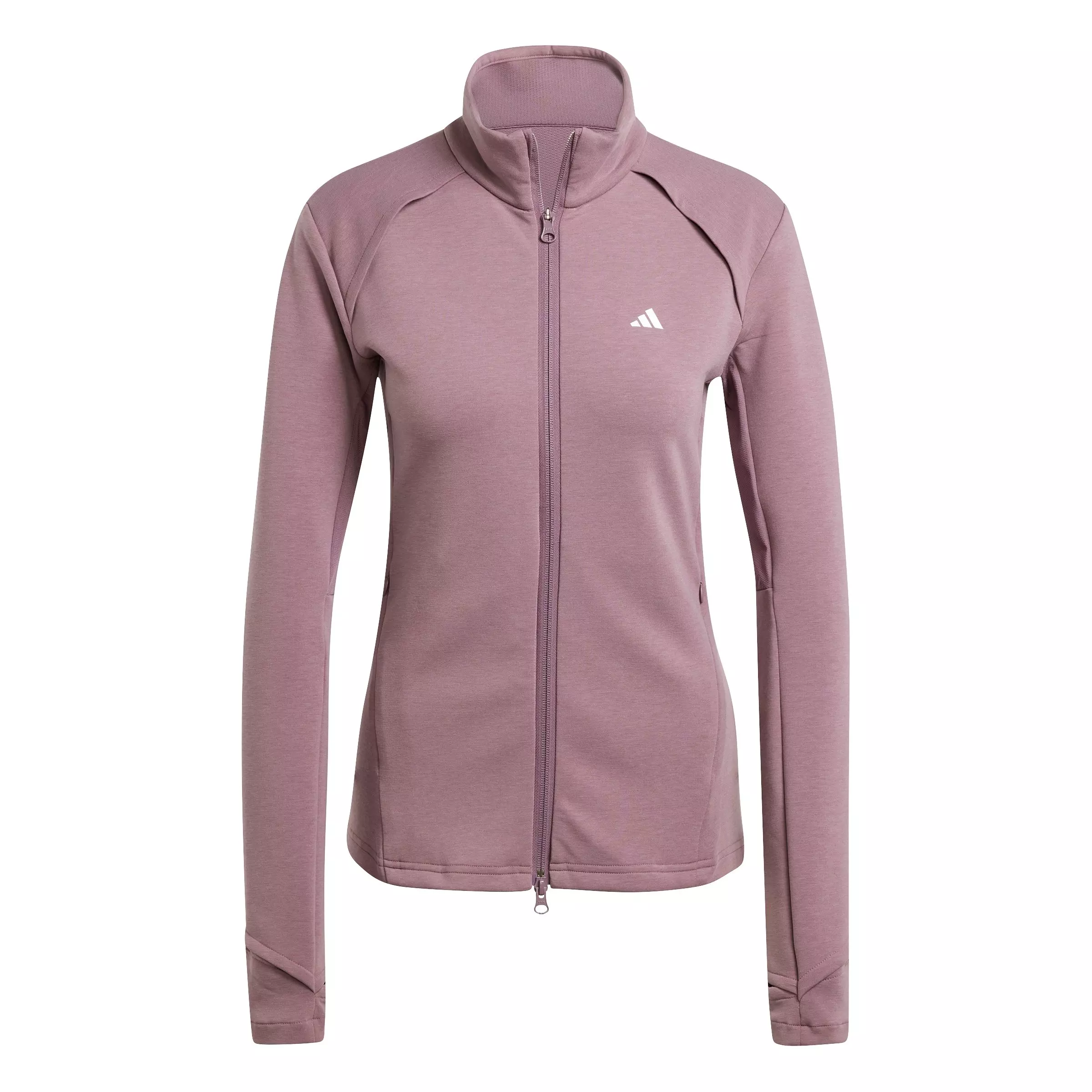 adidas Women's Training Cover-Up Jacket-Purple - PURPLE