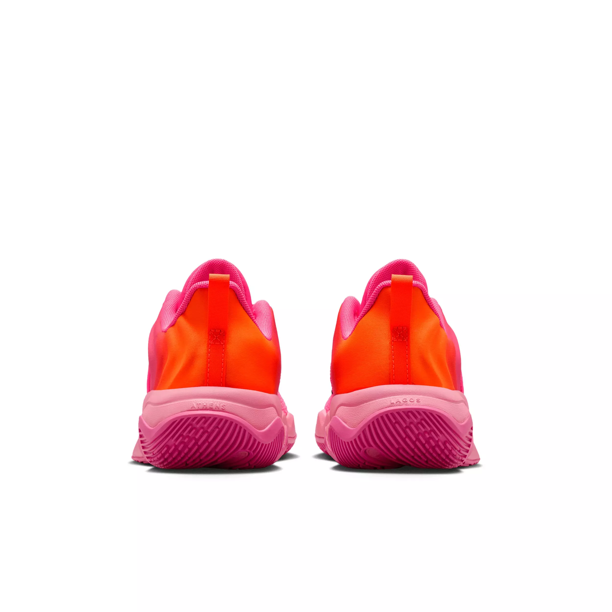 Nike Giannis Immortality 4 "Pink/Pinksicle/Orange/Citron Tint" Grade School Boys' Basketball Shoe - PINK/PINKSICLE/ORANGE/CITRON