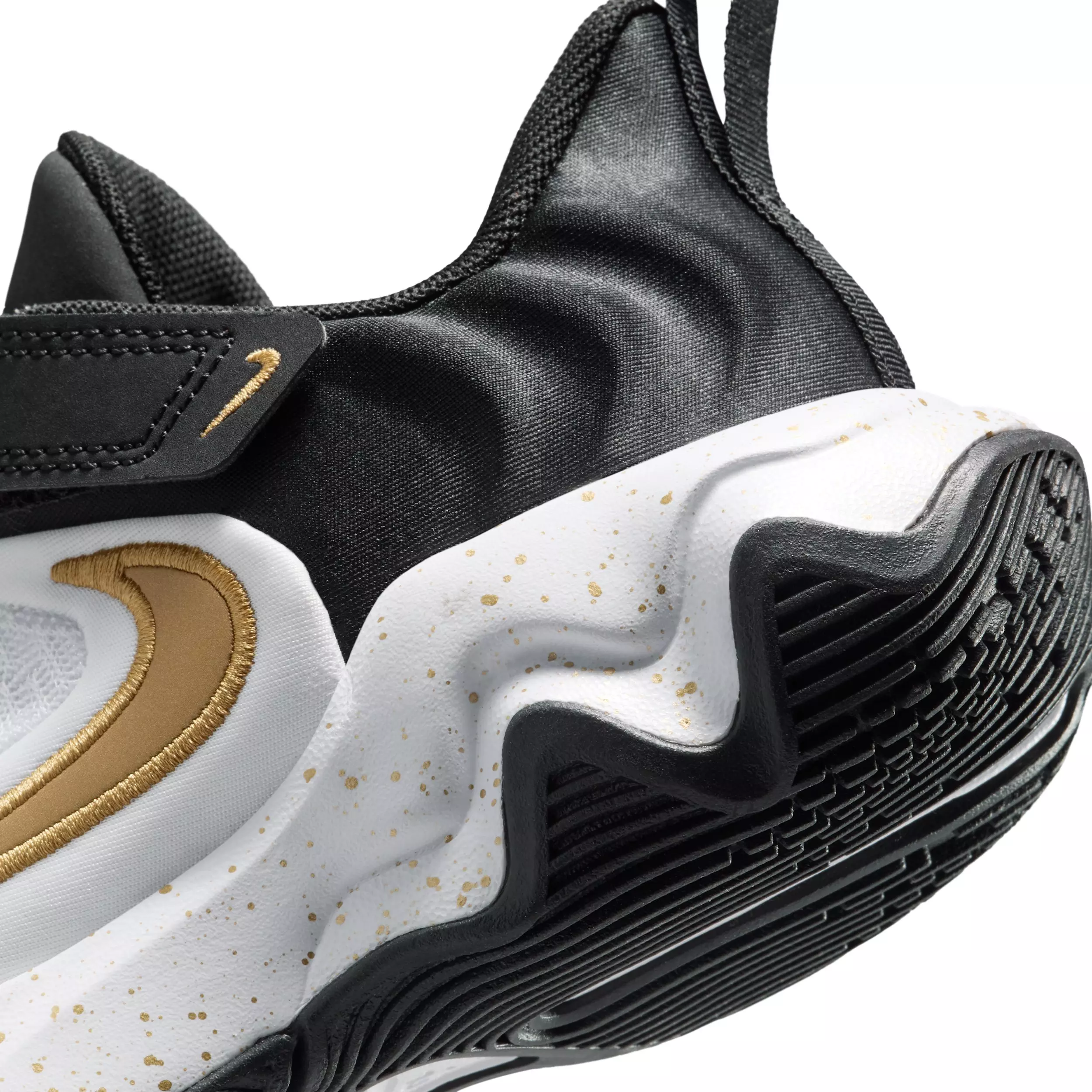 Nike Giannis Immortality 4 "Black/White/Metallic Gold" Preschool Boys' Basketball Shoe - BLACK/WHITE/GOLD