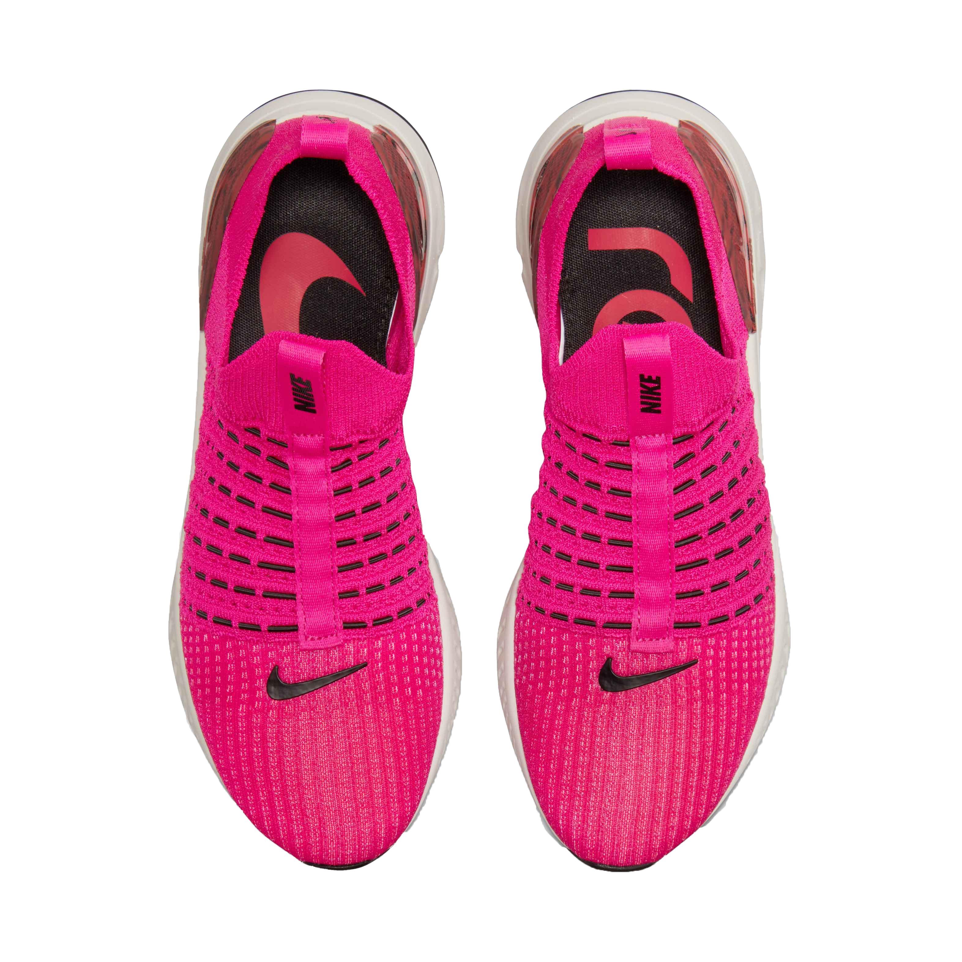Nike Phantom Run FK2 "Pink/Black/Habanero" Women's Running Shoe - PINK Thumbnail View 3