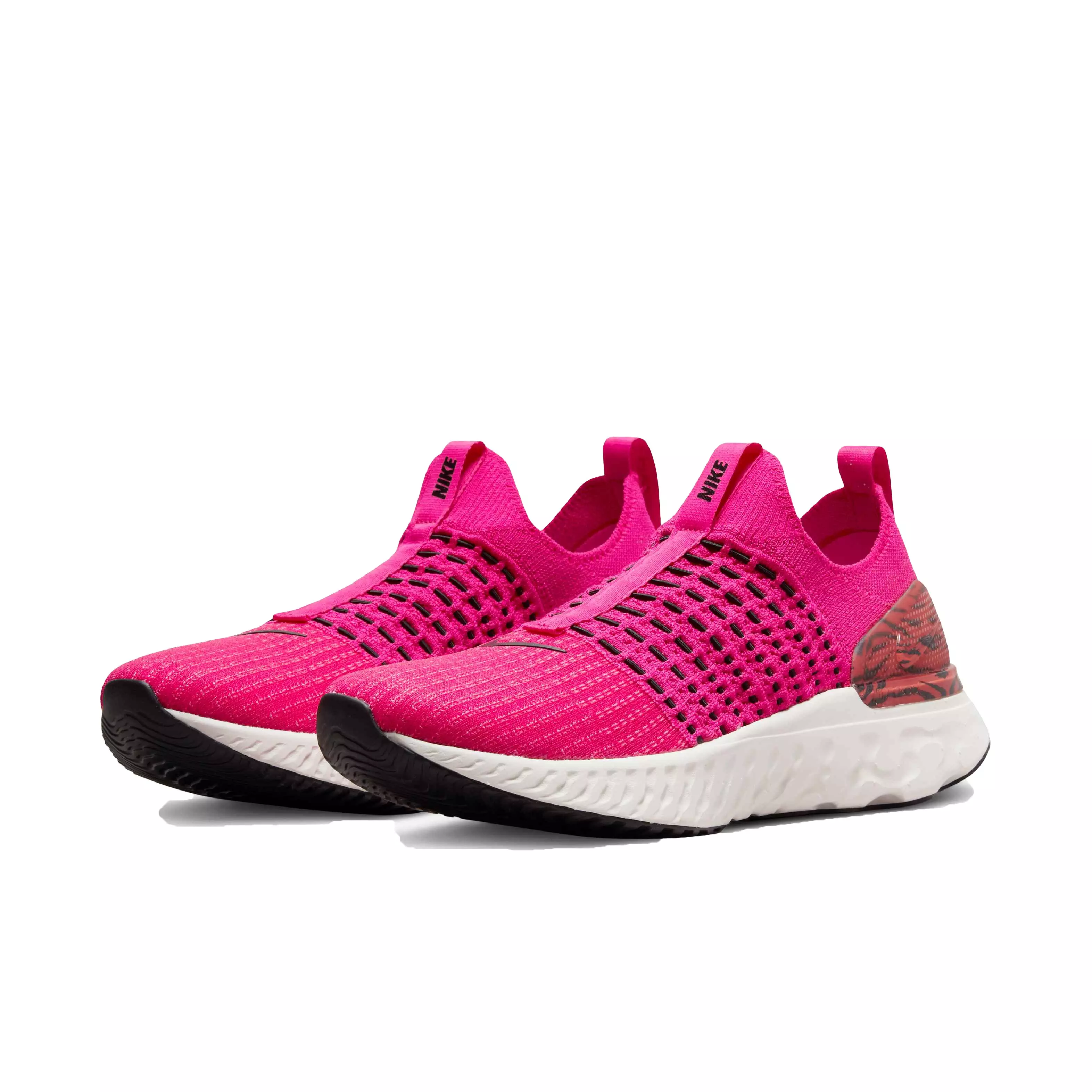 Nike Phantom Run FK2 "Pink/Black/Habanero" Women's Running Shoe - PINK