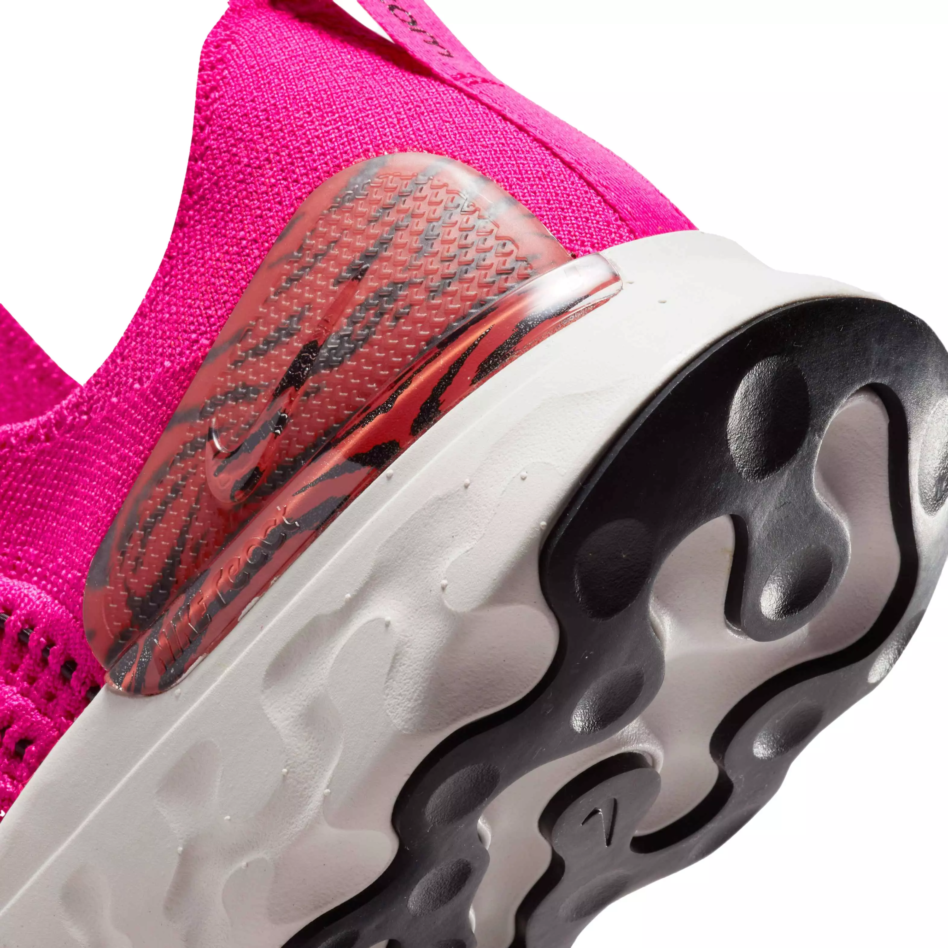 Nike Phantom Run FK2 "Pink/Black/Habanero" Women's Running Shoe - PINK