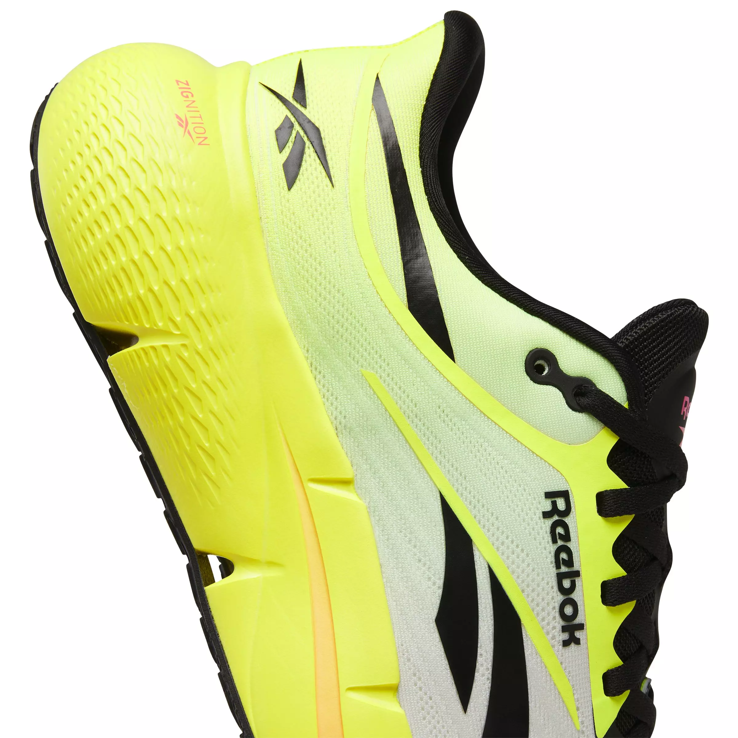 Reebok Zignition "Black/Yellow" Men's Running Shoe - BLACK/YELLOW