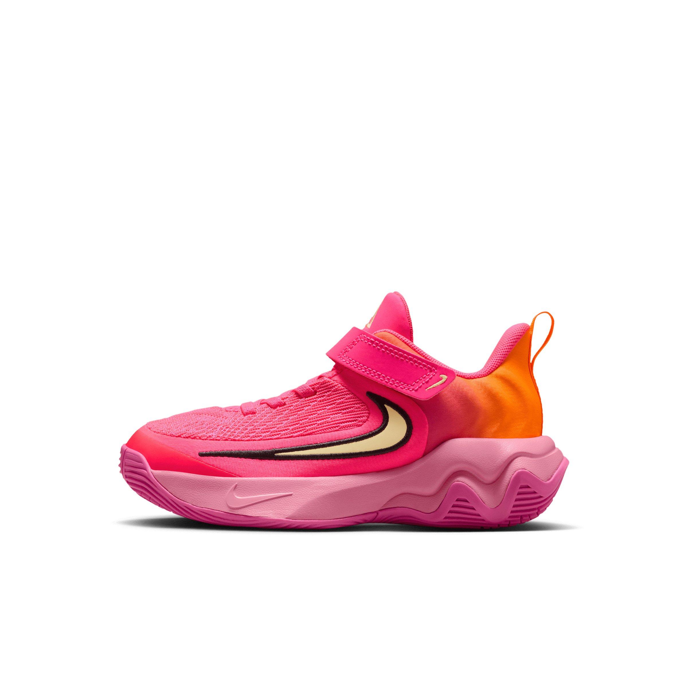Nike Giannis Immortality 4 Preschool Boys' "Hyper Pink/Pinksicle/Orange/Citron Tint" Basketball Shoe