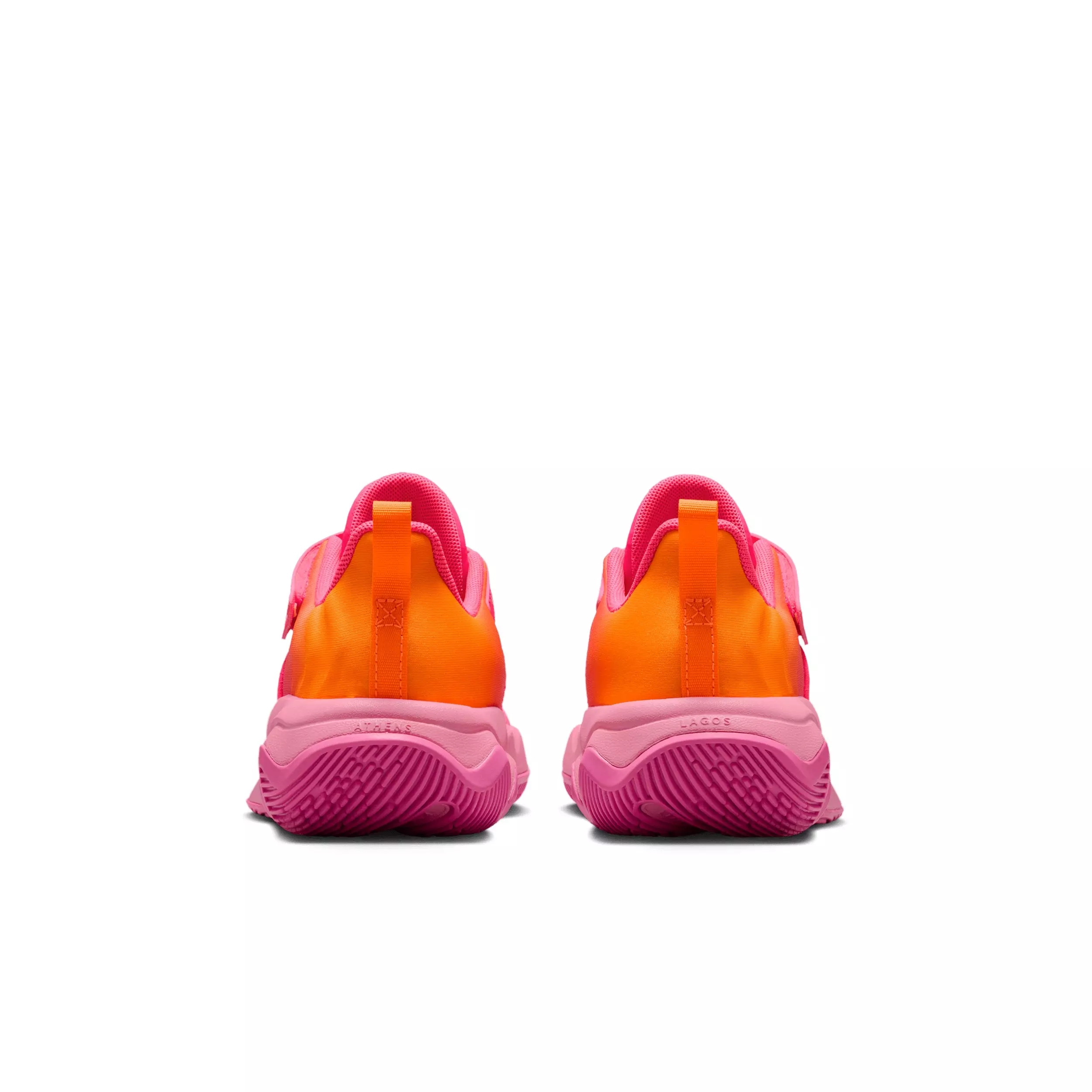 Nike Giannis Immortality 4 "Hyper Pink/Pinksicle/Orange/Citron Tint" Preschool Boys' Basketball Shoe - PINK/PINKSICLE/ORANGE/CITRON