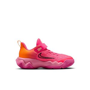 Nike Giannis Immortality 4 "Hyper Pink/Pinksicle/Orange/Citron Tint" Preschool Boys' Basketball Shoe