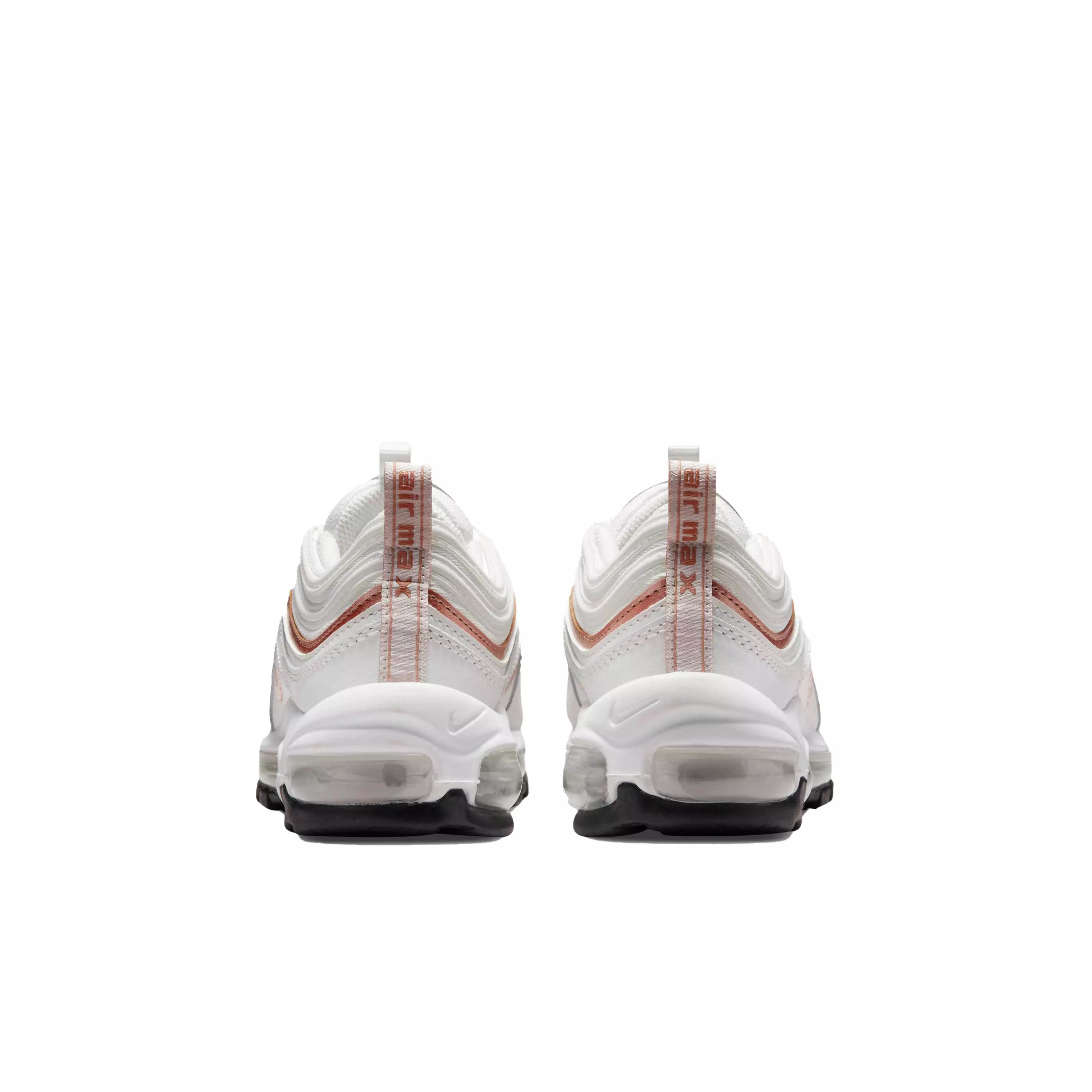 Nike Air Max 97 "White/Bronze" Grade School Boys' Shoe - WHITE