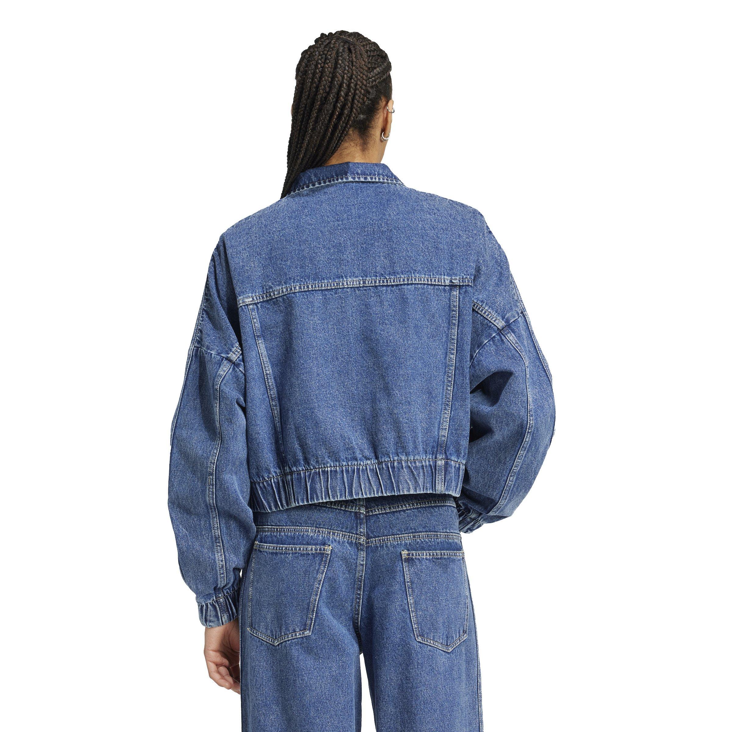 ★送料・関税込★adidas★Premium Denim Track Top★ adidas Originals Women's Premium Essentials Denim Track Top