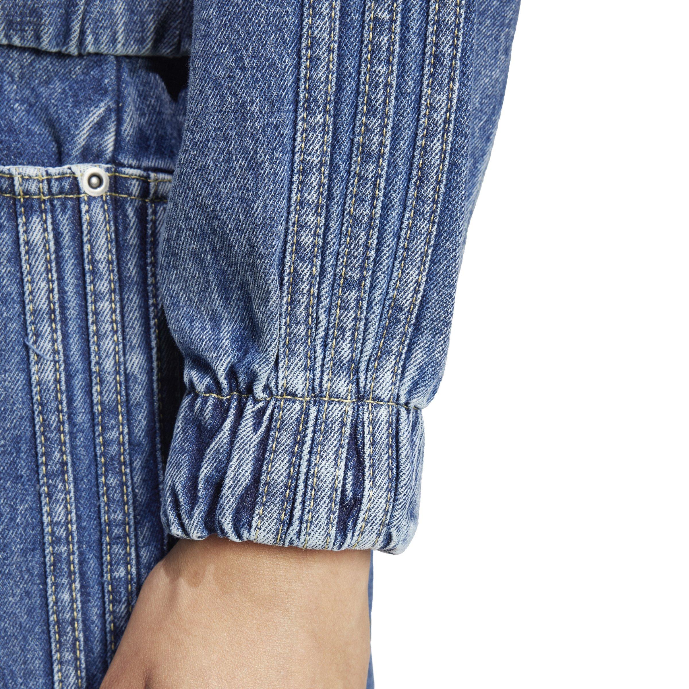 adidas Originals Women's Premium Essentials Denim Track Top