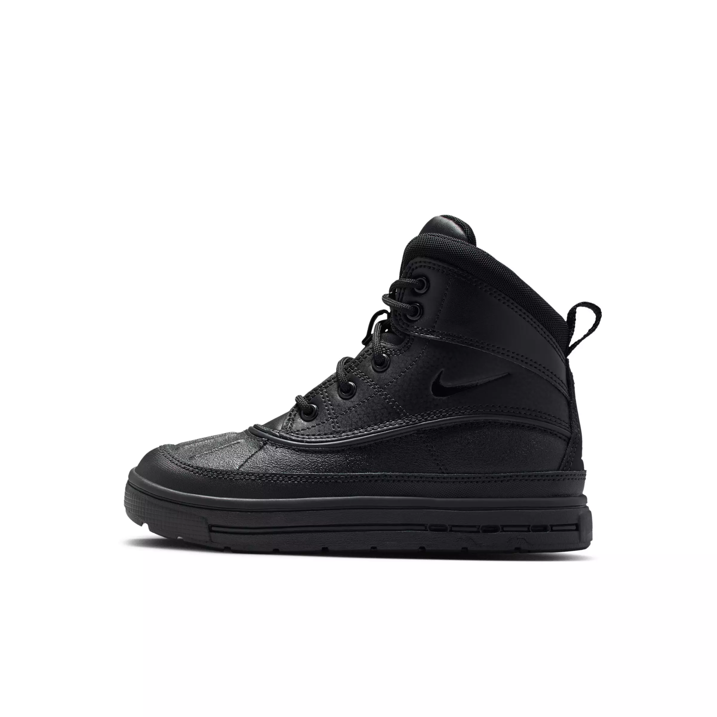 Nike Woodside 2 High "Black/Black/Black" Preschool Boys' Boot - BLACK/BLACK/BLACK