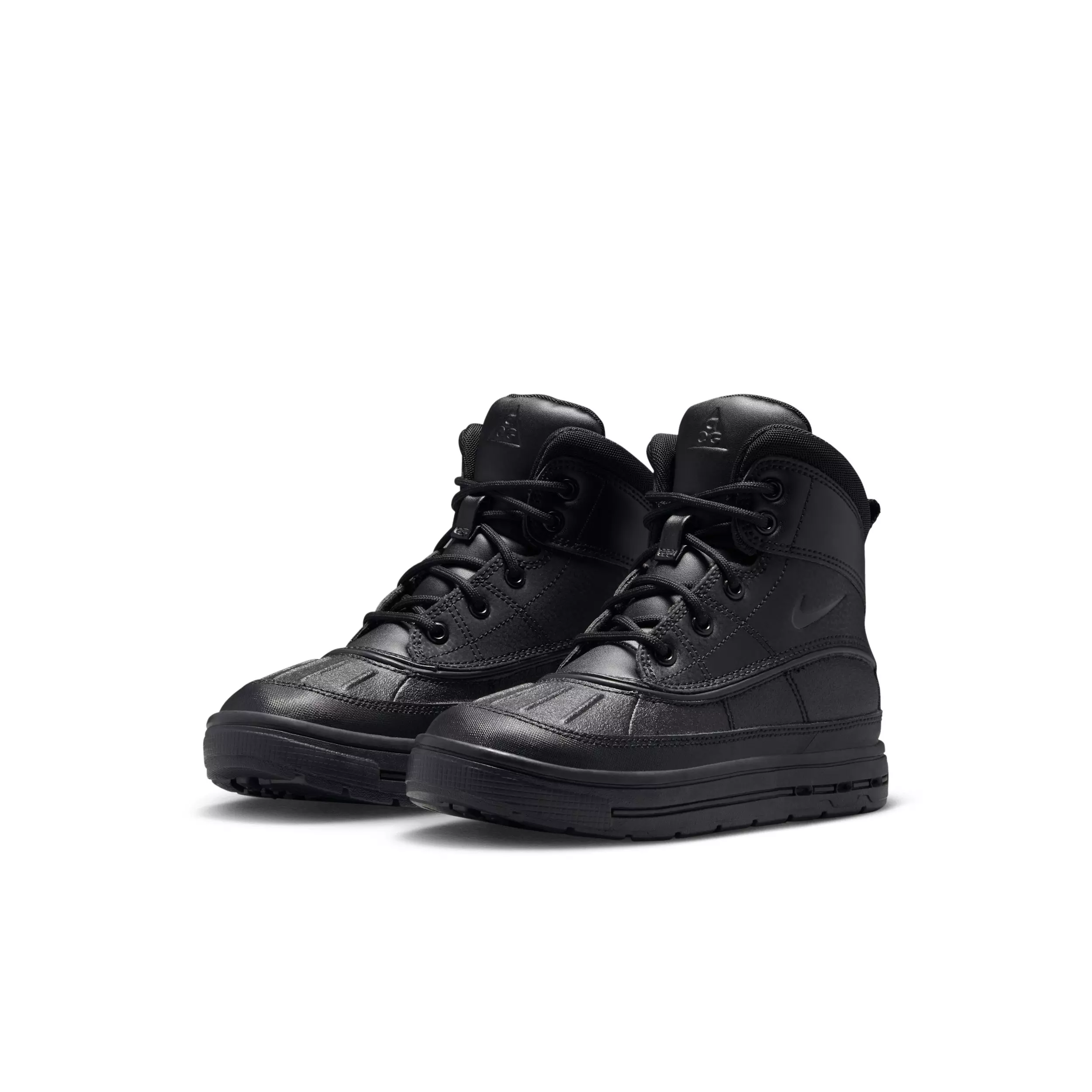 Nike Woodside 2 High "Black/Black/Black" Preschool Boys' Boot - BLACK/BLACK/BLACK