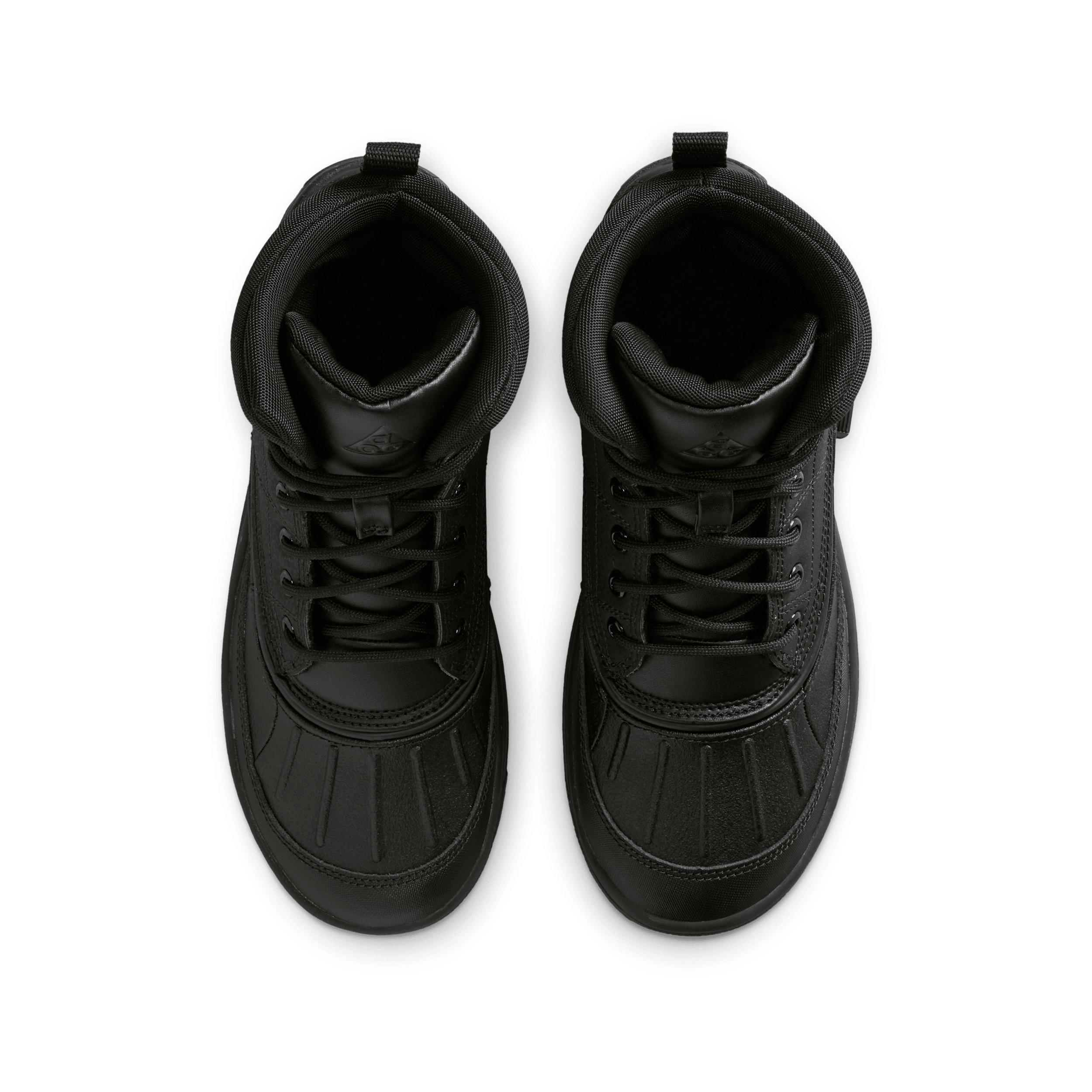 Nike Woodside 2 High Grade School Boys' "Black/Black/Black" Boot