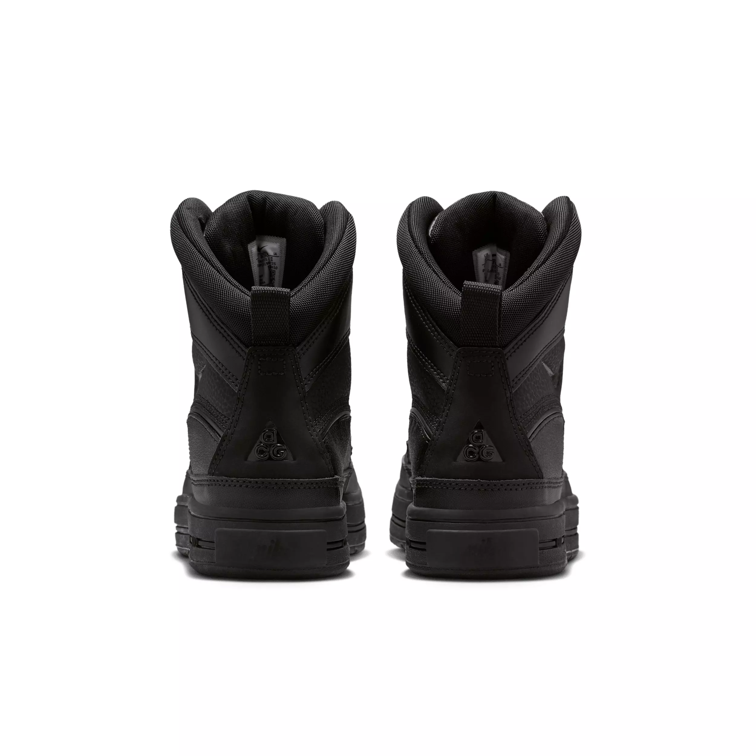 Nike Woodside 2 High "Black/Black/Black" Grade School Boys' Boot - BLACK/BLACK/BLACK
