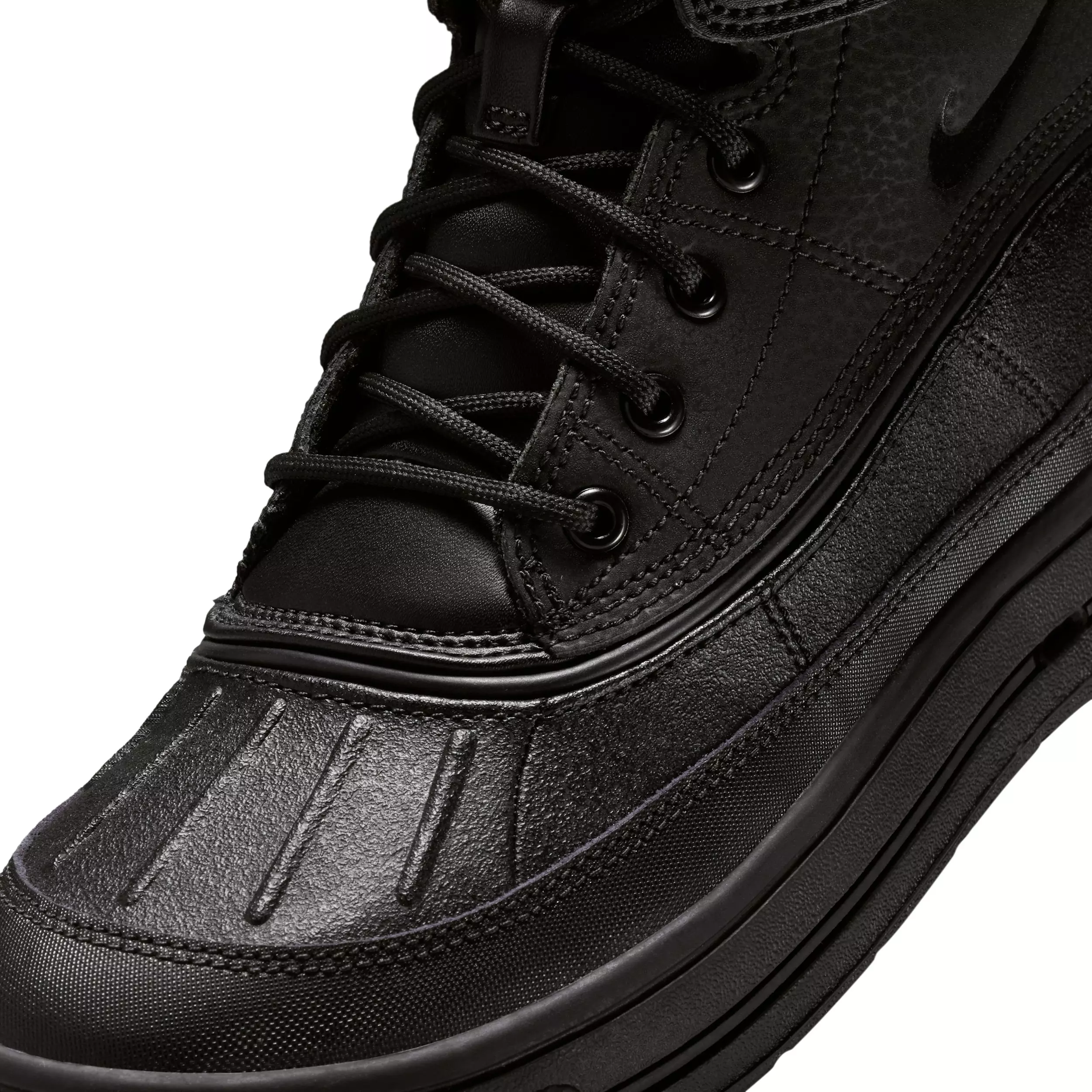 Nike Woodside 2 High "Black/Black/Black" Grade School Boys' Boot - BLACK/BLACK/BLACK