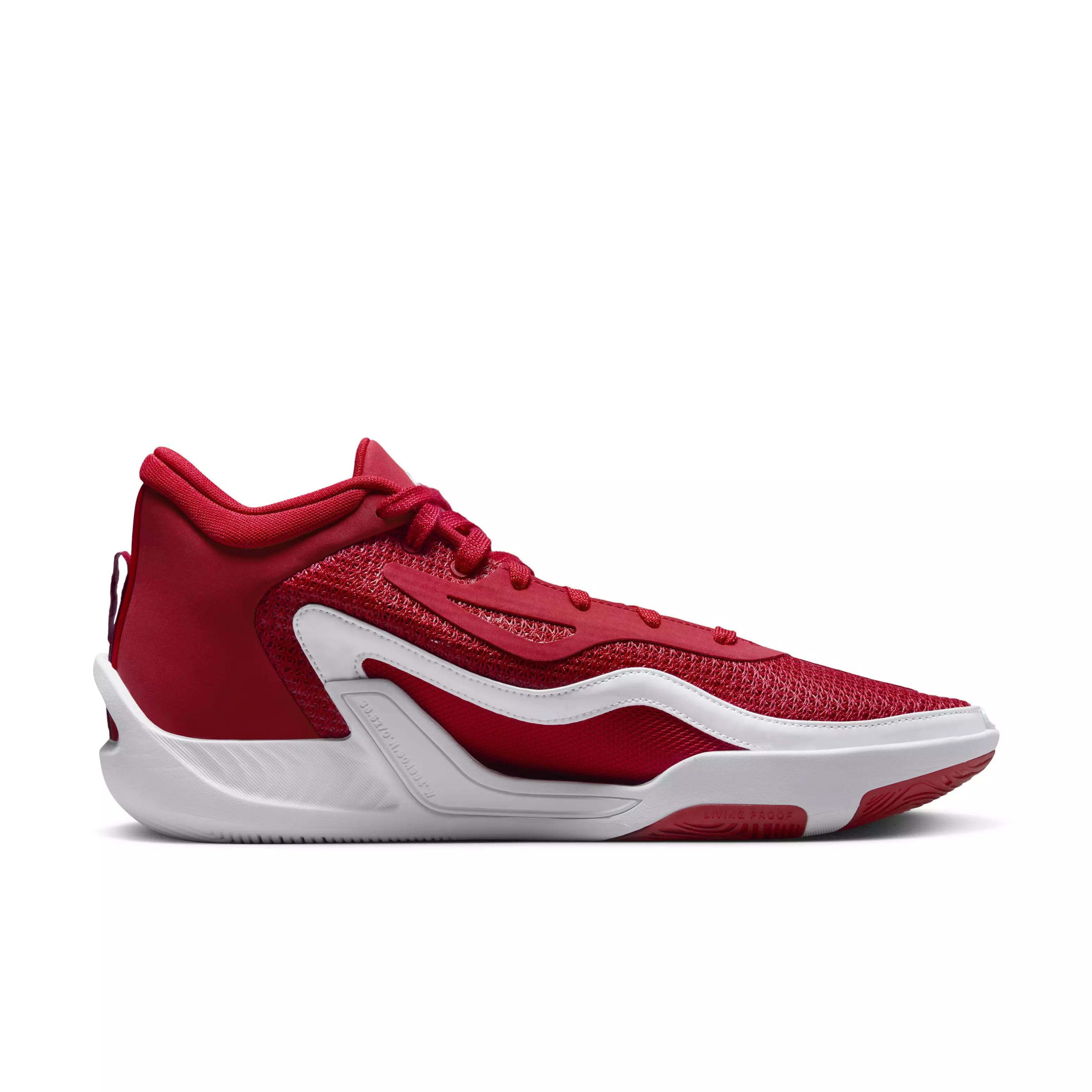Jordan Tatum 1 TB "Gym Red/White/White" Men's Basketball Shoe - RED/WHITE/WHITE