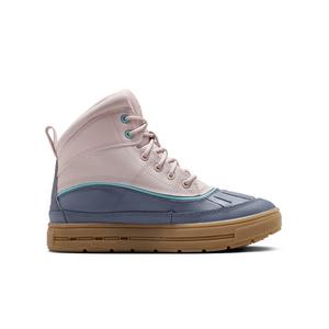 Nike Woodside 2 High "Platinum Violet/Carbon/Gum Light Brown/Turquoise" Grade School Girls' Boot
